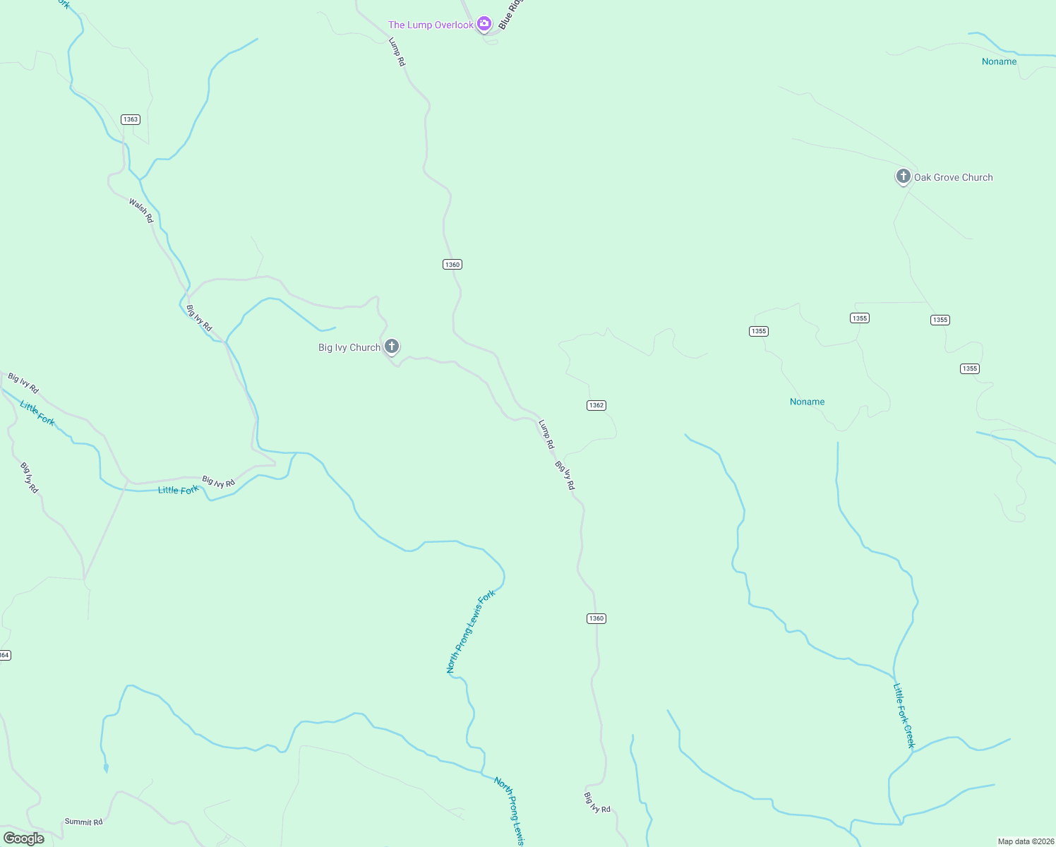 map of restaurants, bars, coffee shops, grocery stores, and more near 4091 Big Ivy Road in Purlear