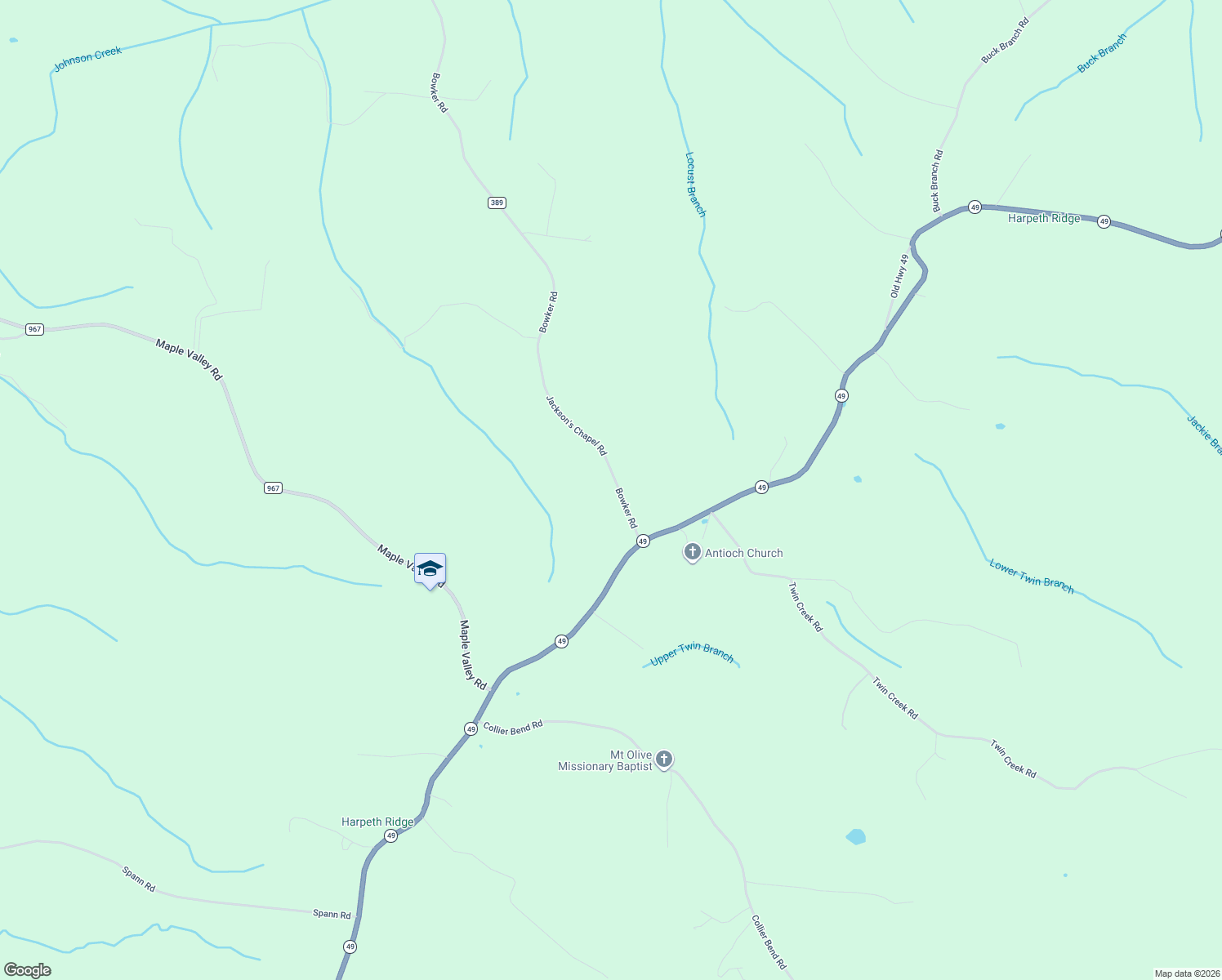 map of restaurants, bars, coffee shops, grocery stores, and more near 3041 Bowker Road in Charlotte