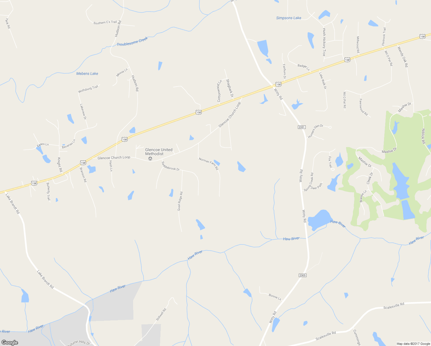 map of restaurants, bars, coffee shops, grocery stores, and more near 300 Norman Farm Road in Summerfield