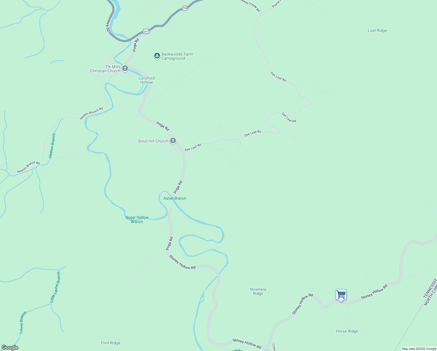 map of restaurants, bars, coffee shops, grocery stores, and more near 170 Cable Rd in Butler