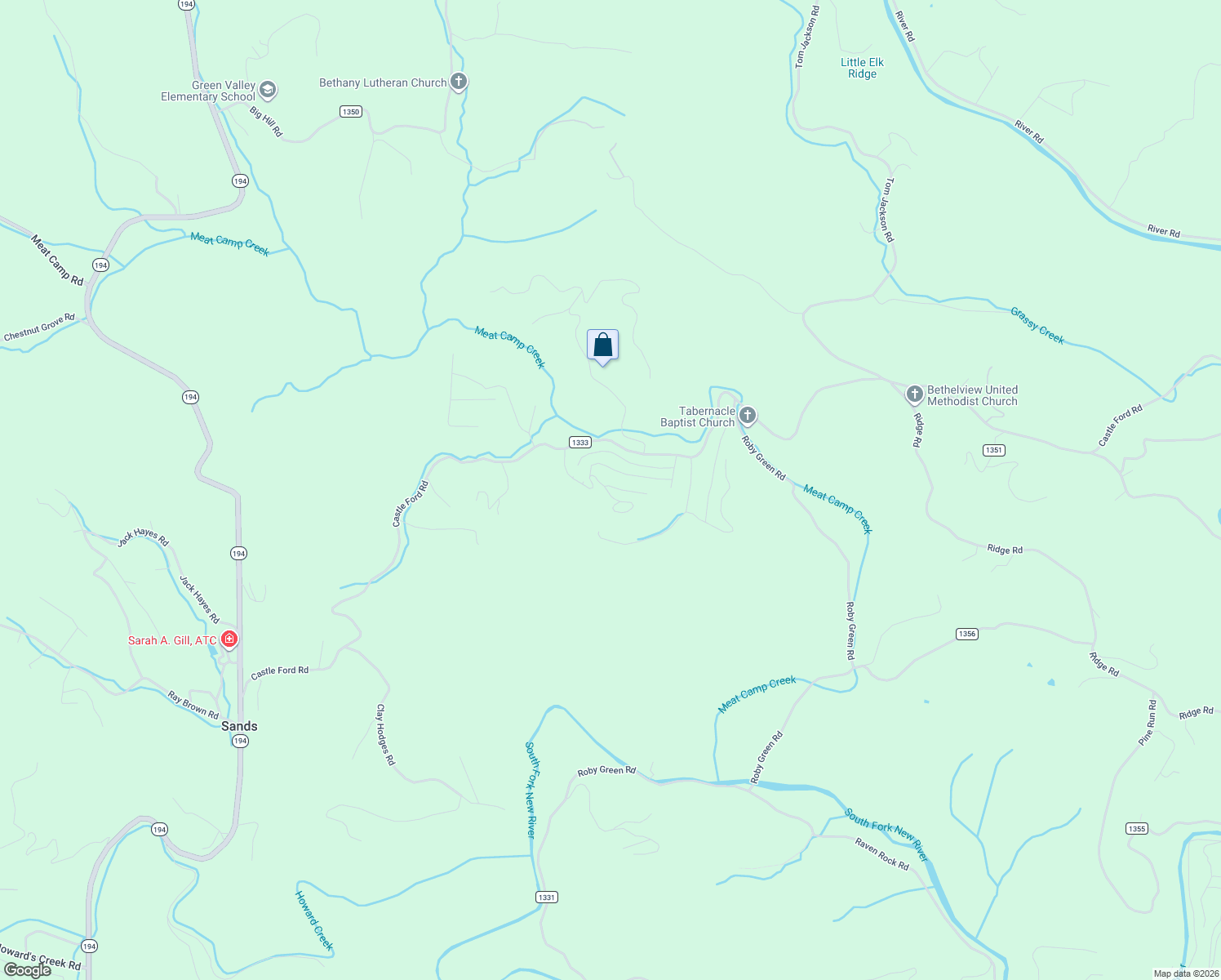 map of restaurants, bars, coffee shops, grocery stores, and more near 385 Roxanna Street in Boone