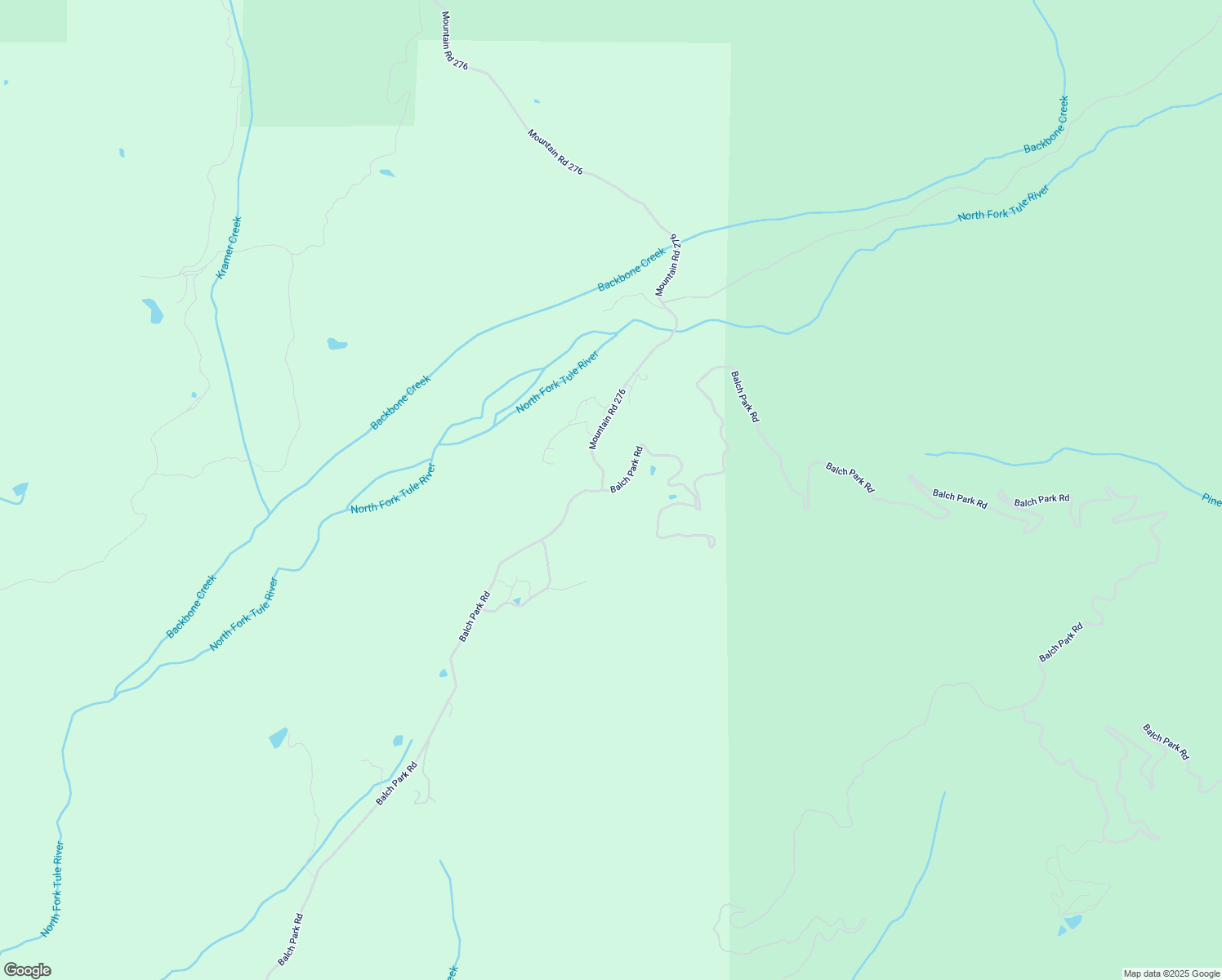 map of restaurants, bars, coffee shops, grocery stores, and more near 38685 Balch Park Road in Springville