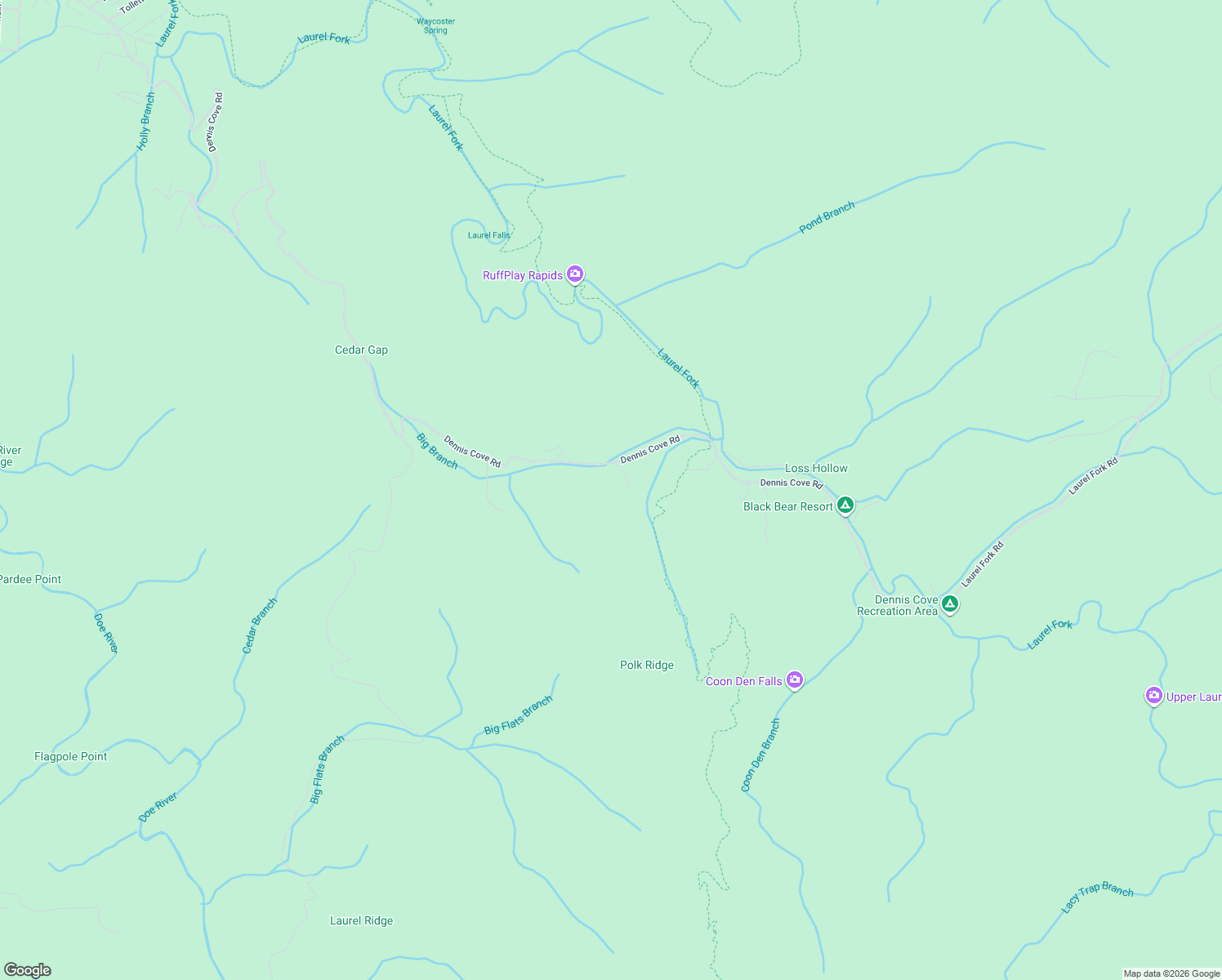 map of restaurants, bars, coffee shops, grocery stores, and more near 1278 Dennis Cove Road in Hampton