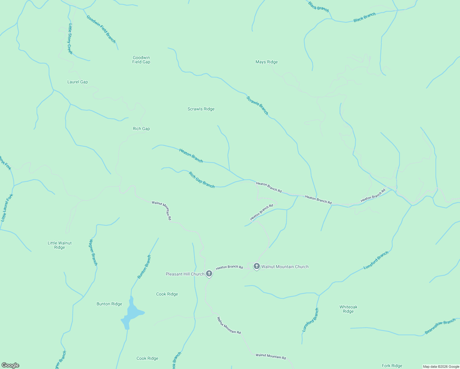 map of restaurants, bars, coffee shops, grocery stores, and more near 1110 Heaton Branch Road in Butler