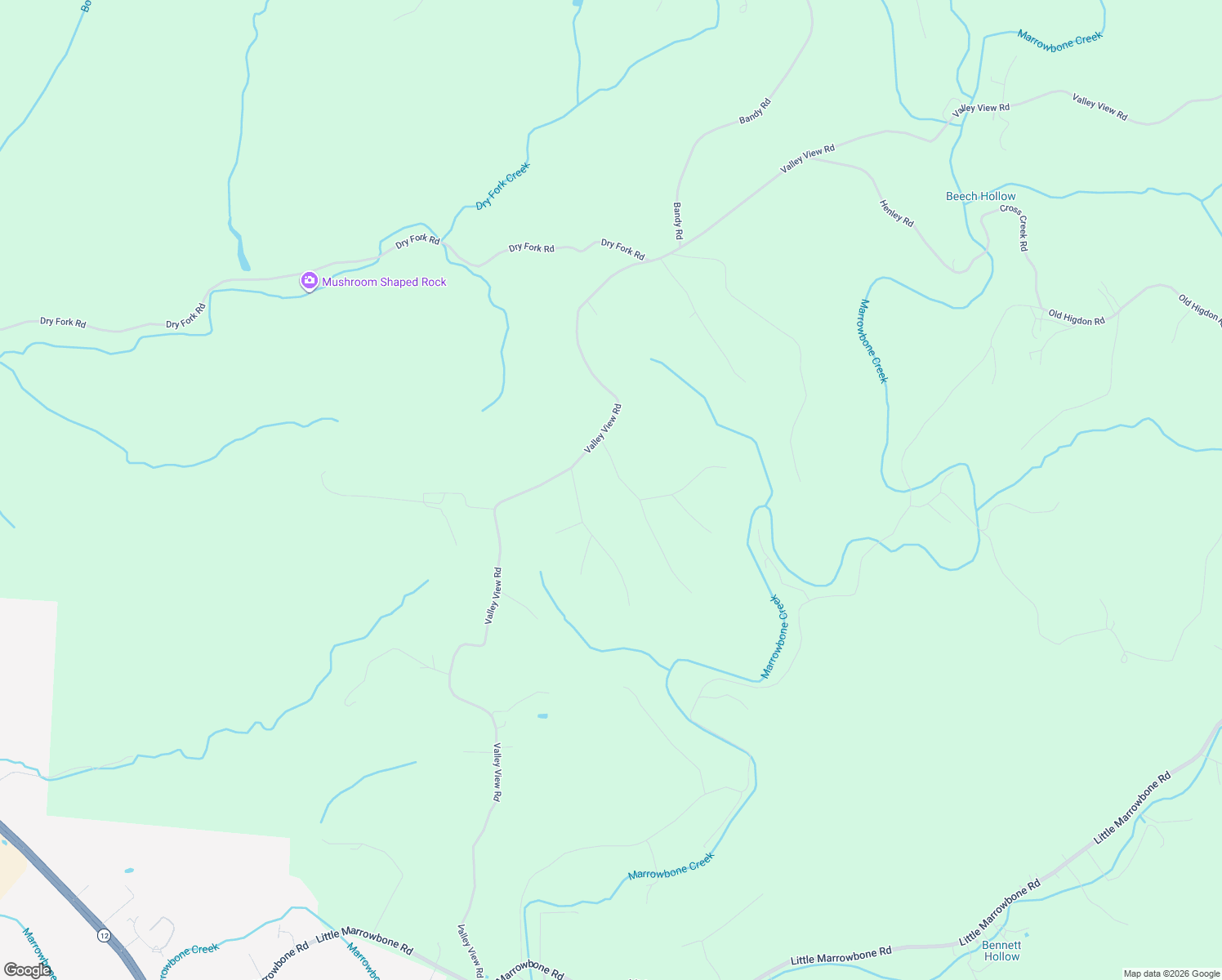 map of restaurants, bars, coffee shops, grocery stores, and more near 1016 Trouble Road in Ashland City