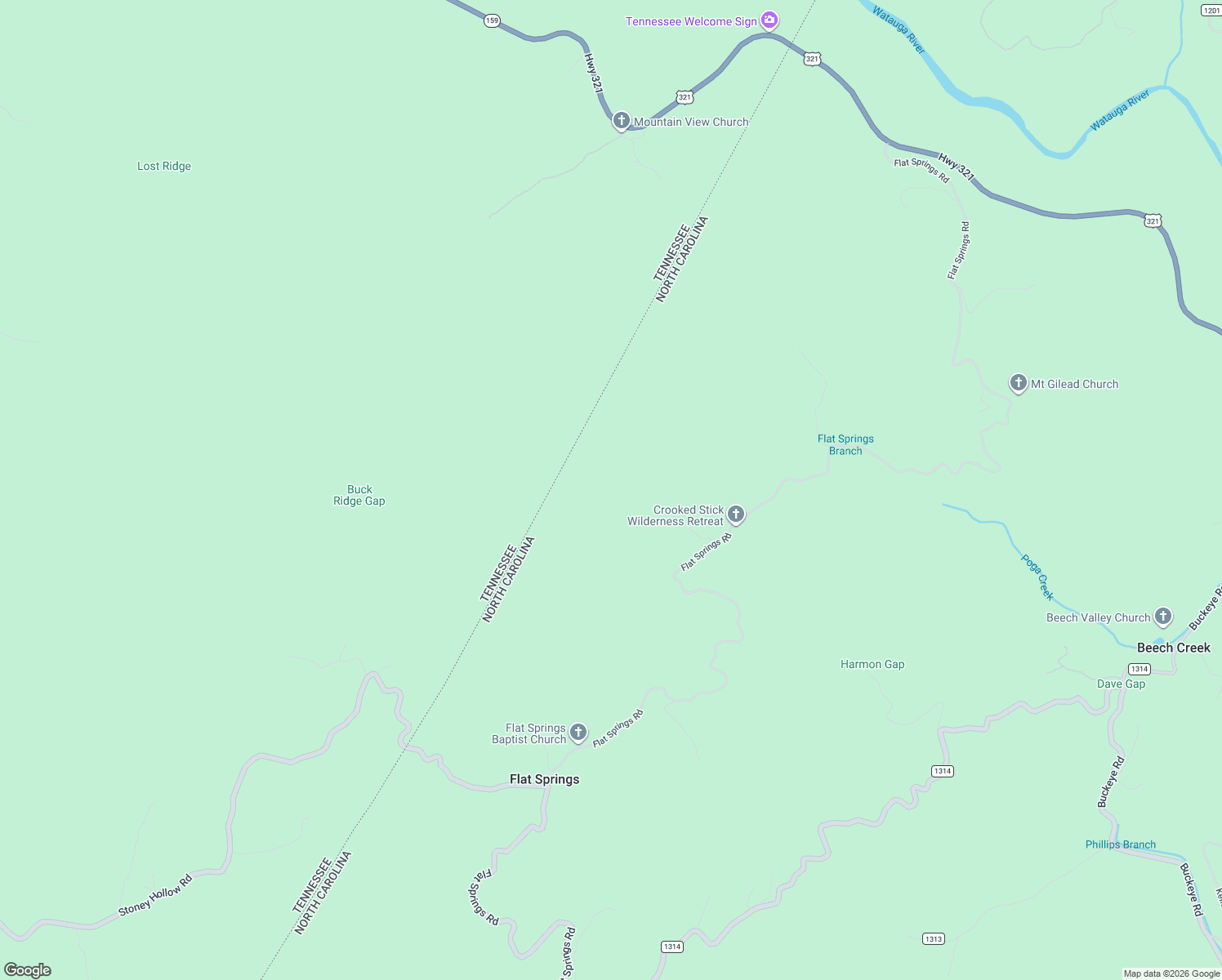 map of restaurants, bars, coffee shops, grocery stores, and more near in Flat Springs