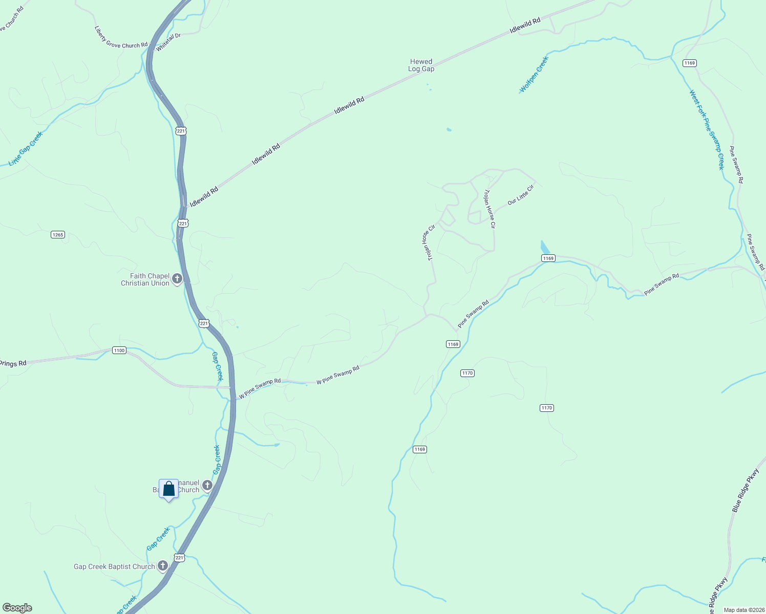 map of restaurants, bars, coffee shops, grocery stores, and more near 675 Piney Fork Road in Fleetwood