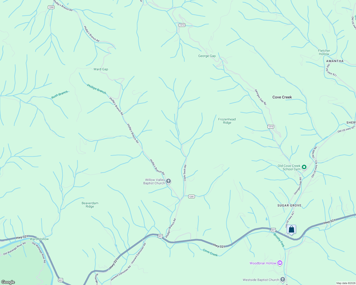 map of restaurants, bars, coffee shops, grocery stores, and more near 733 Clark Swift Road in Vilas