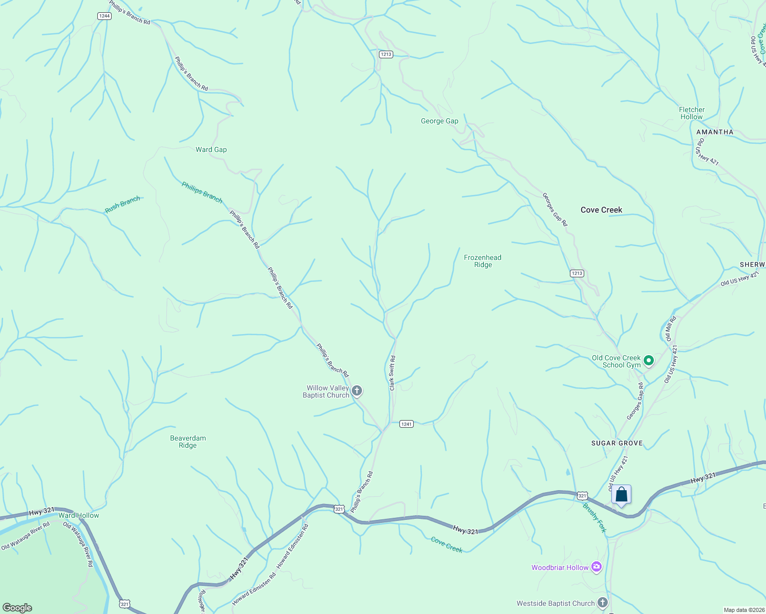 map of restaurants, bars, coffee shops, grocery stores, and more near 733 Clark Swift Road in Vilas