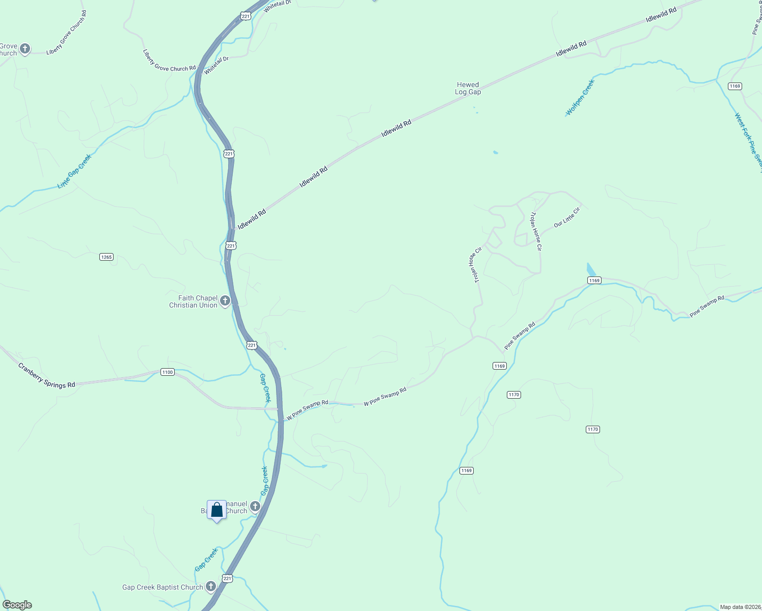 map of restaurants, bars, coffee shops, grocery stores, and more near 675 Piney Fork Road in Fleetwood