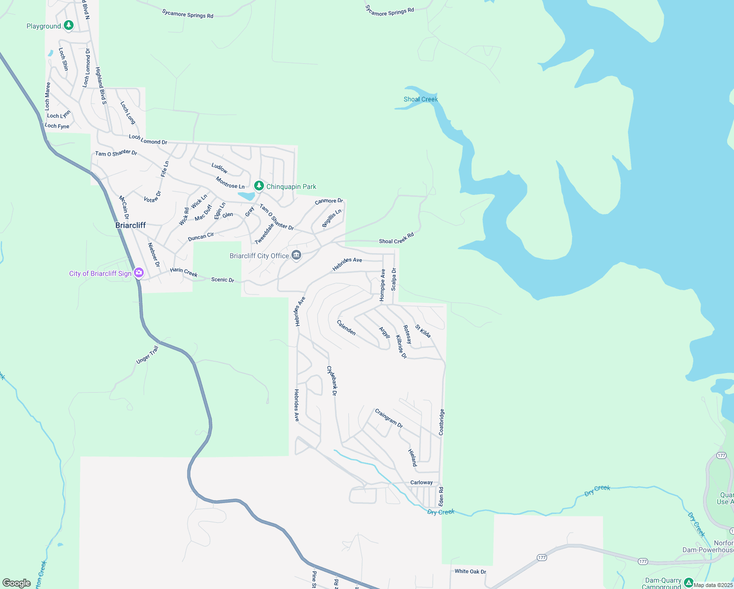 map of restaurants, bars, coffee shops, grocery stores, and more near 58 Buckhaven in Mountain Home