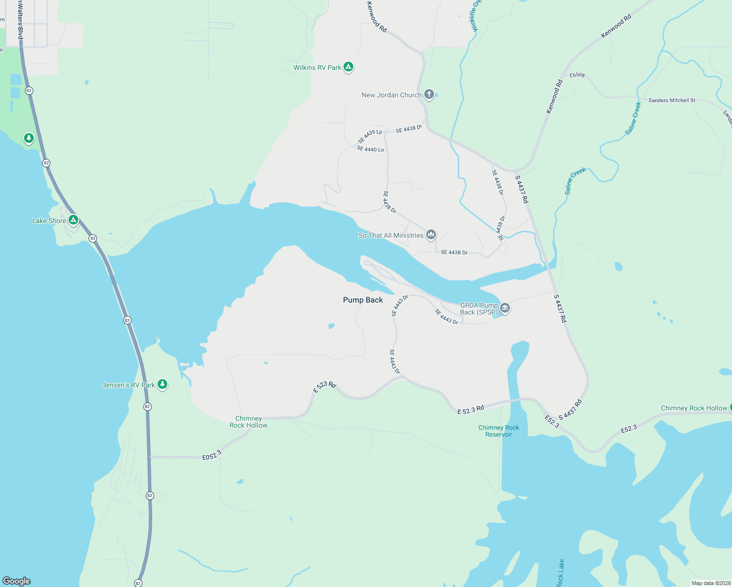 map of restaurants, bars, coffee shops, grocery stores, and more near 1393 Southeast 4425 Road in Salina