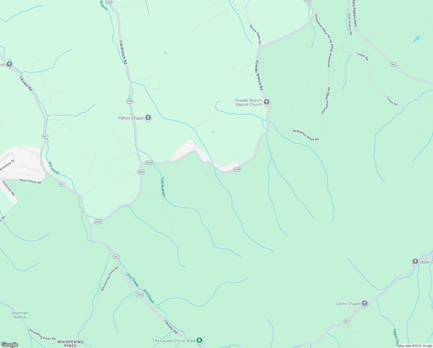 map of restaurants, bars, coffee shops, grocery stores, and more near 107 Elizabeth Ann Drive in Johnson City