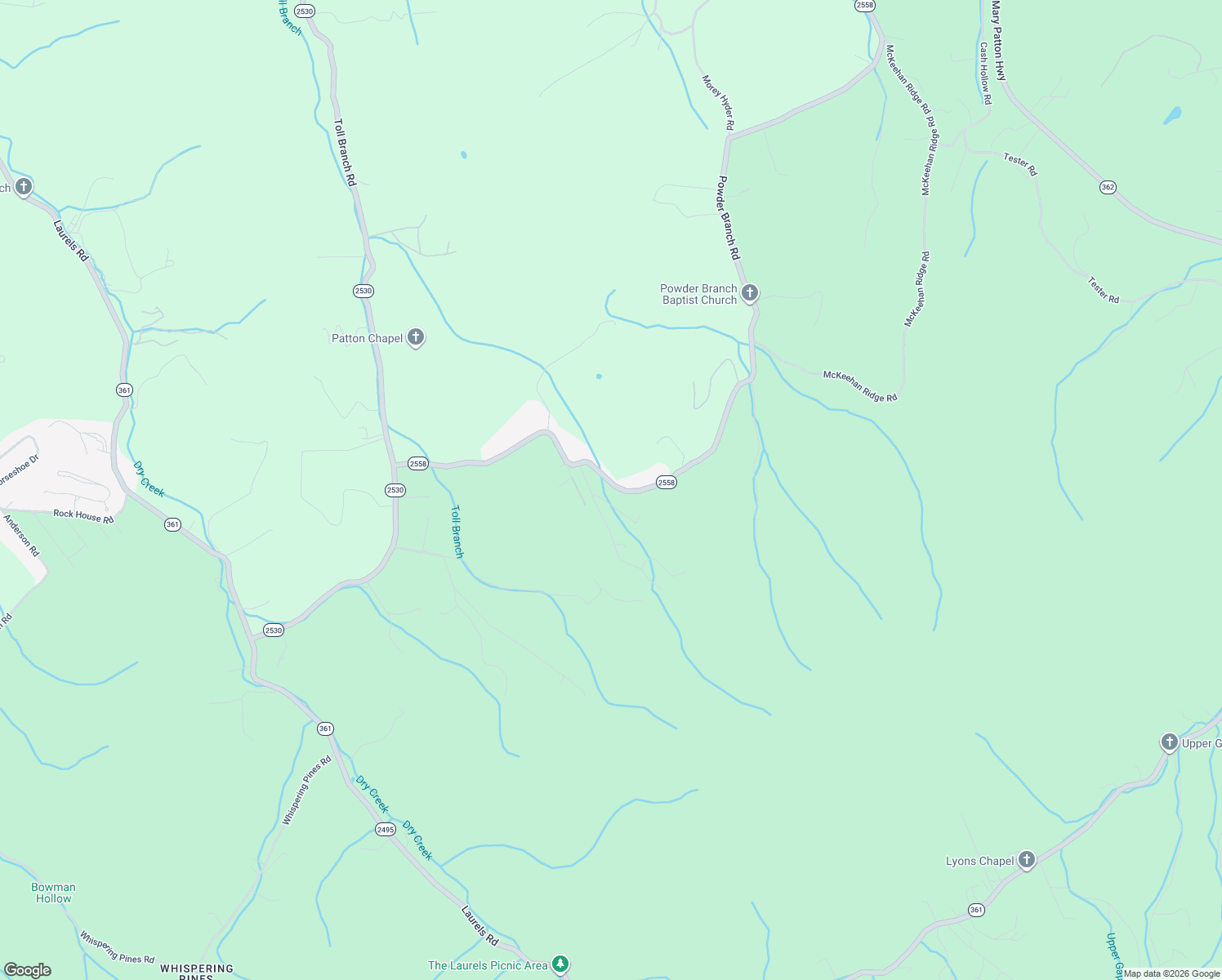 map of restaurants, bars, coffee shops, grocery stores, and more near 107 Elizabeth Ann Drive in Johnson City