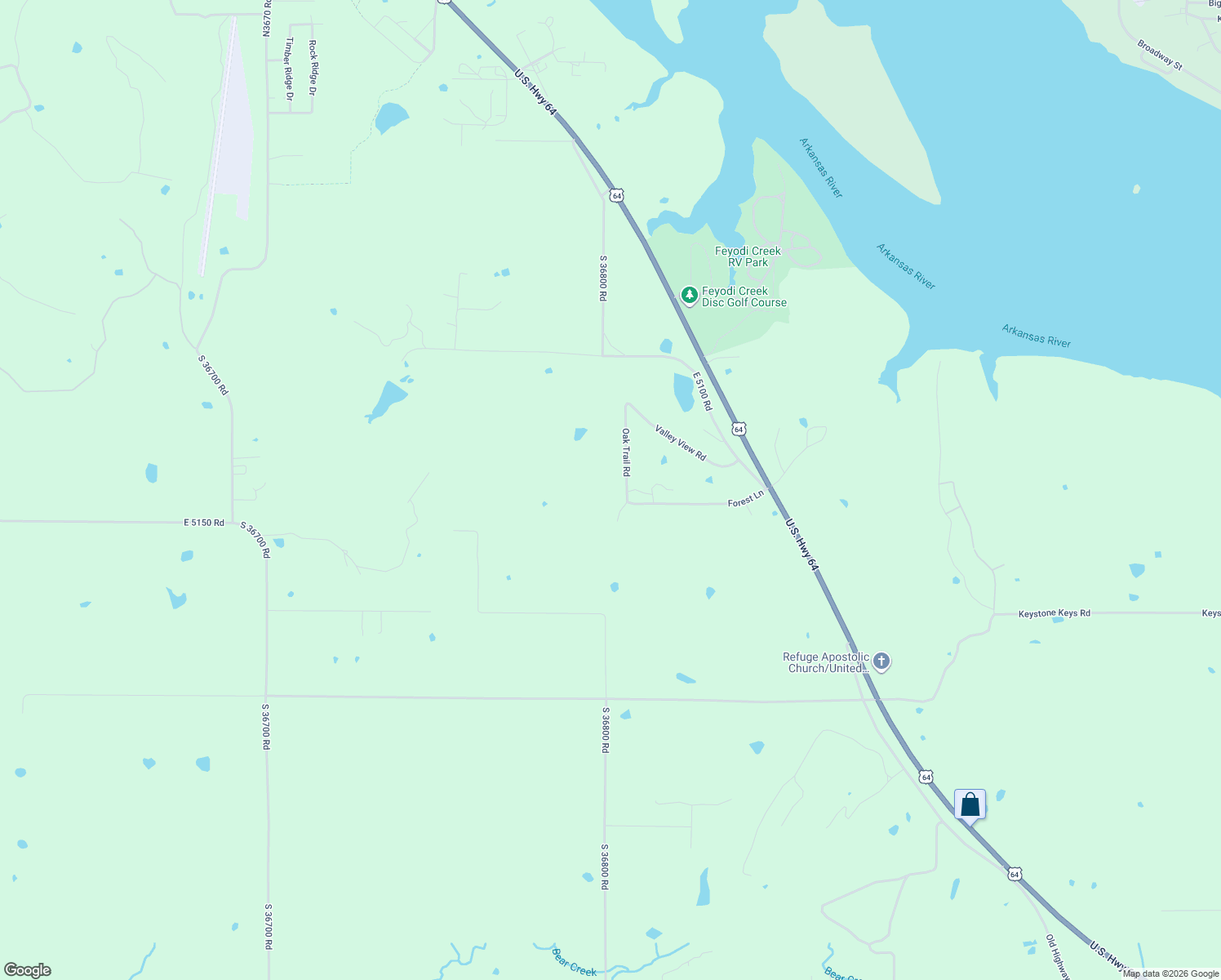 map of restaurants, bars, coffee shops, grocery stores, and more near 101 Forest Lane in Cleveland