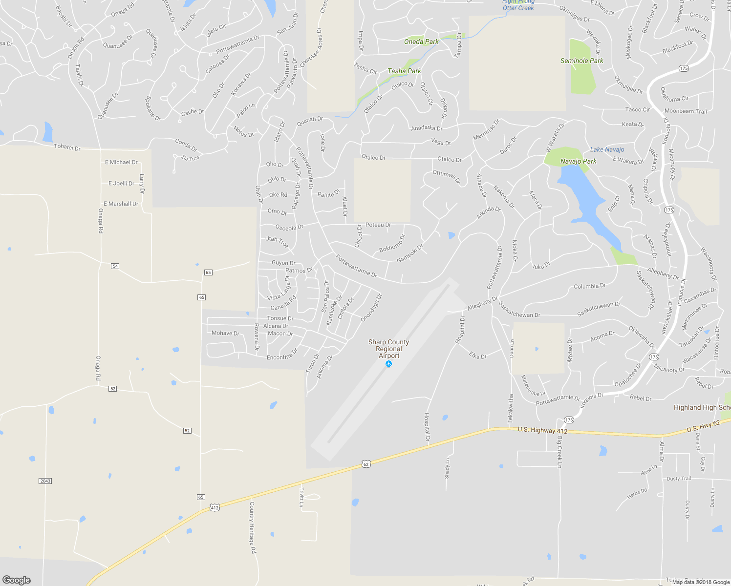 map of restaurants, bars, coffee shops, grocery stores, and more near 4 Withlacoochee Drive in Cherokee Village