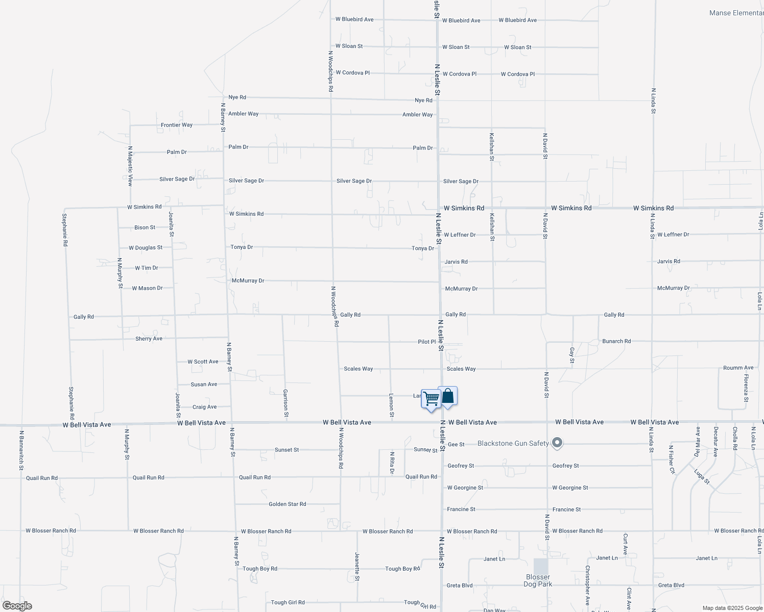 map of restaurants, bars, coffee shops, grocery stores, and more near 2270 Gally Rd in Pahrump