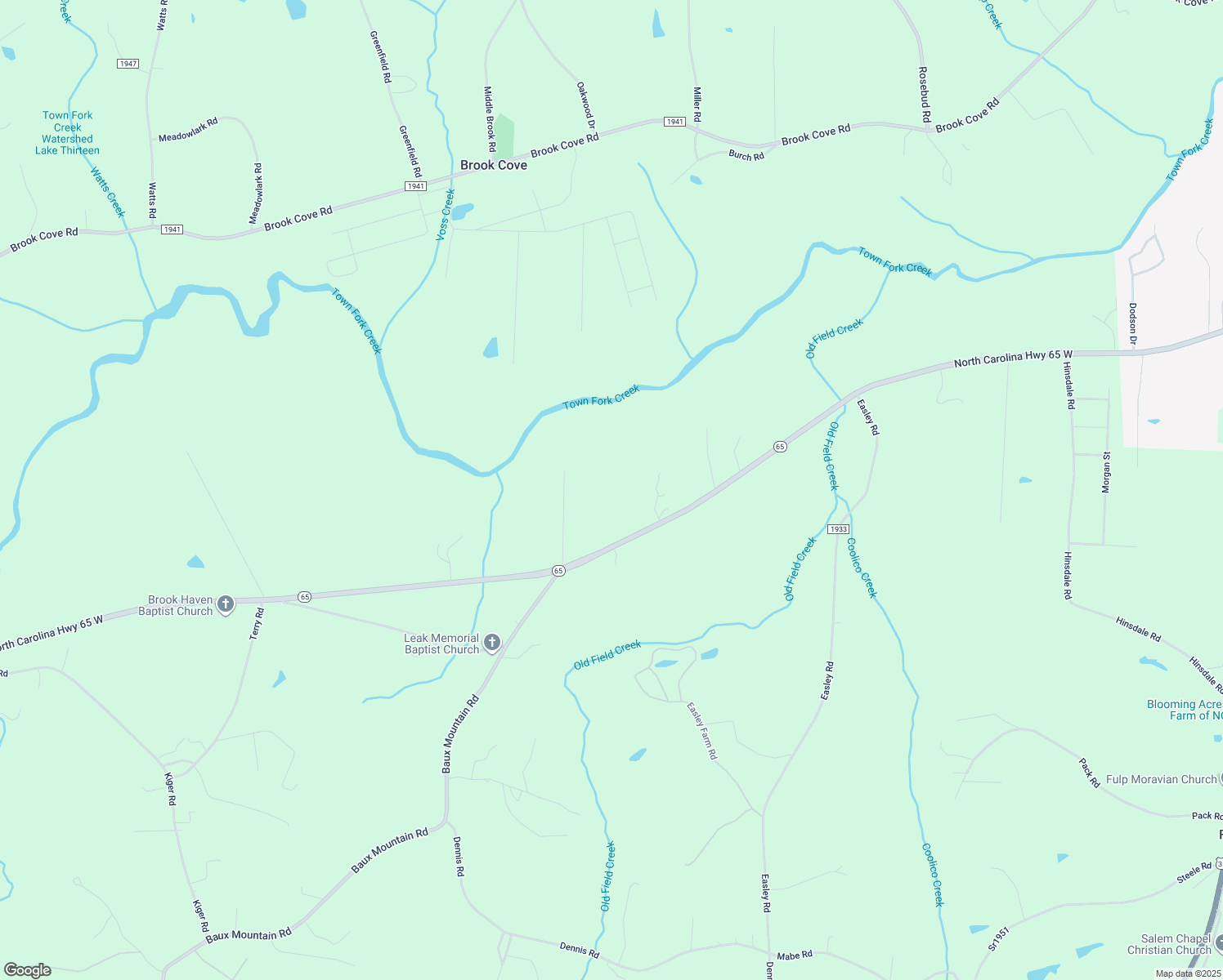 map of restaurants, bars, coffee shops, grocery stores, and more near 2046 Nc 65 Highway West in Walnut Cove