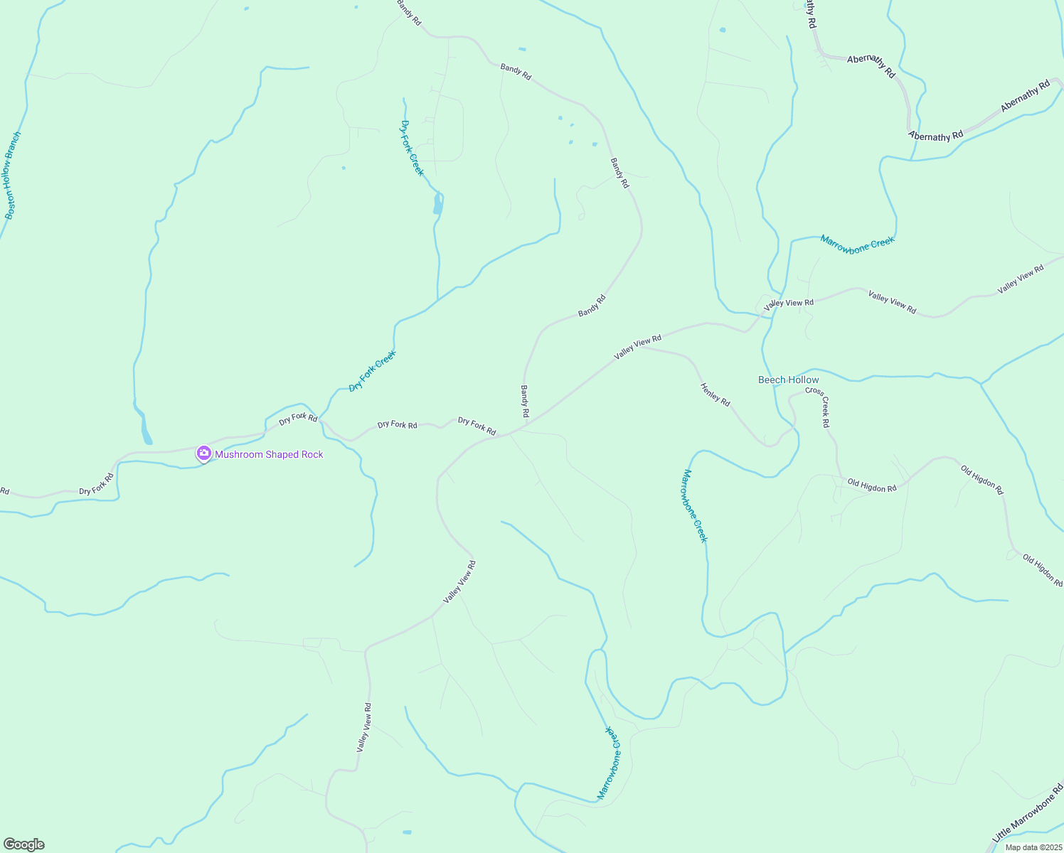 map of restaurants, bars, coffee shops, grocery stores, and more near 1700 Valley View Road in Ashland City