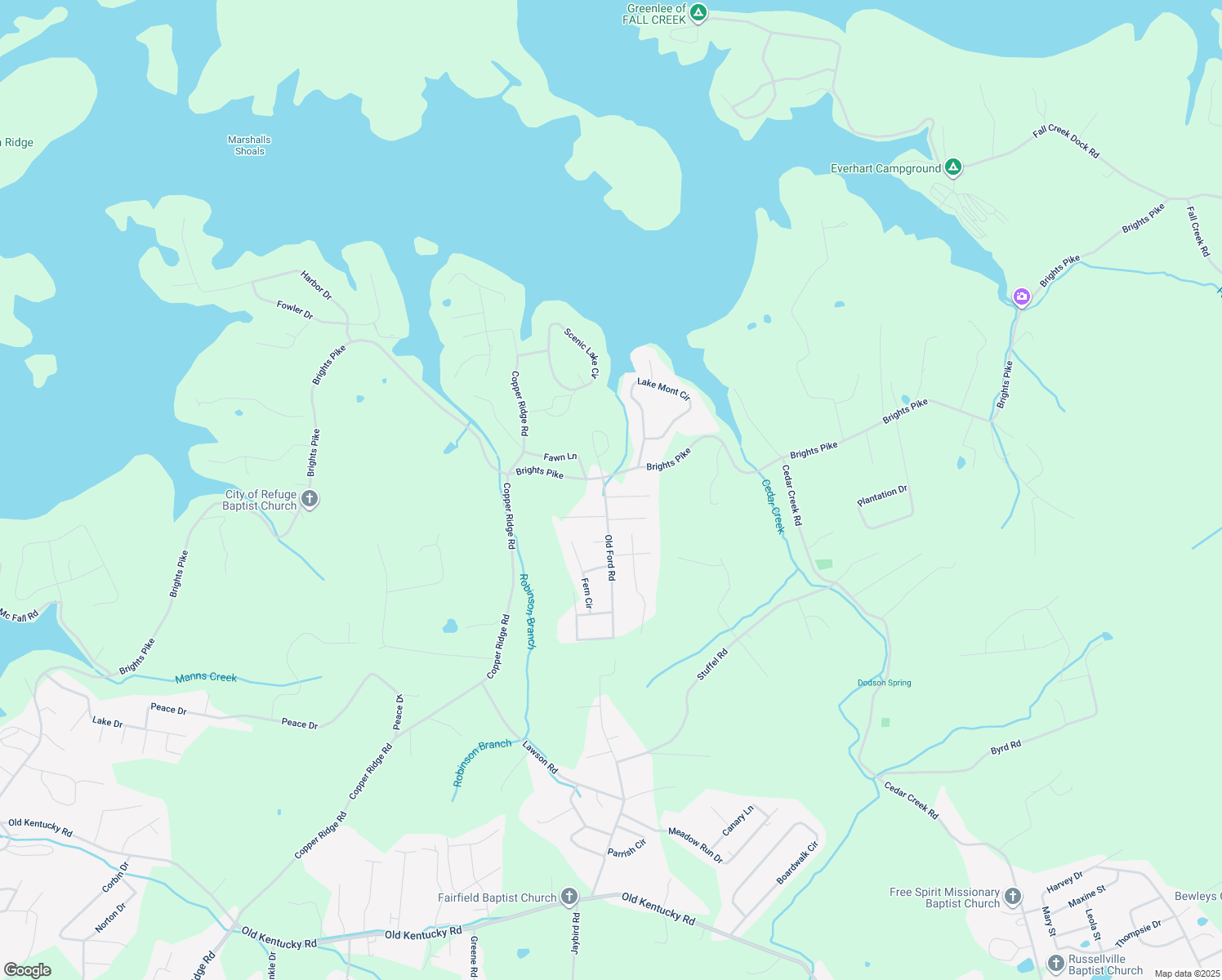 map of restaurants, bars, coffee shops, grocery stores, and more near 5101 Holston Crest Dr in Morristown