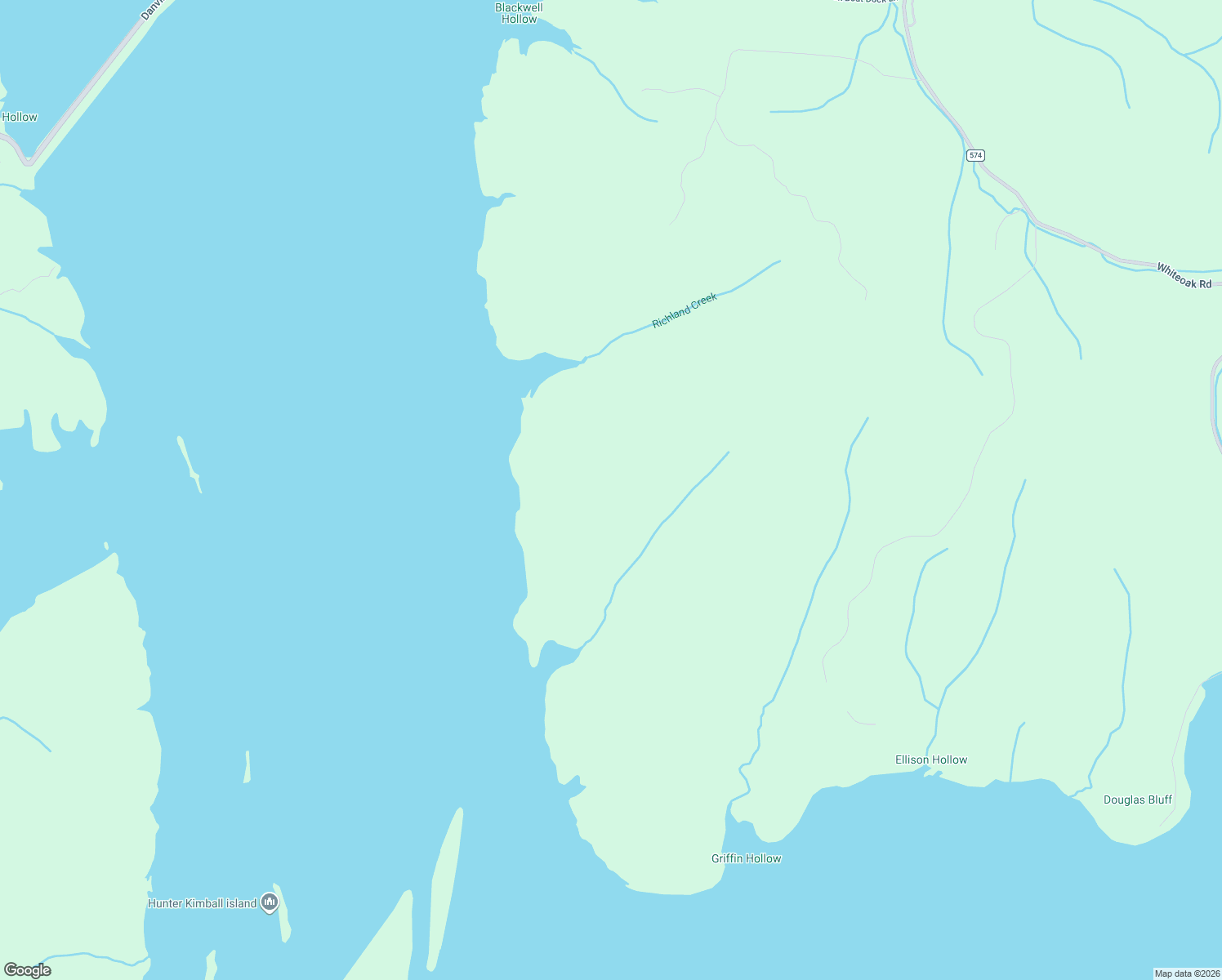 map of restaurants, bars, coffee shops, grocery stores, and more near in Whiteoak Creek Subdivision