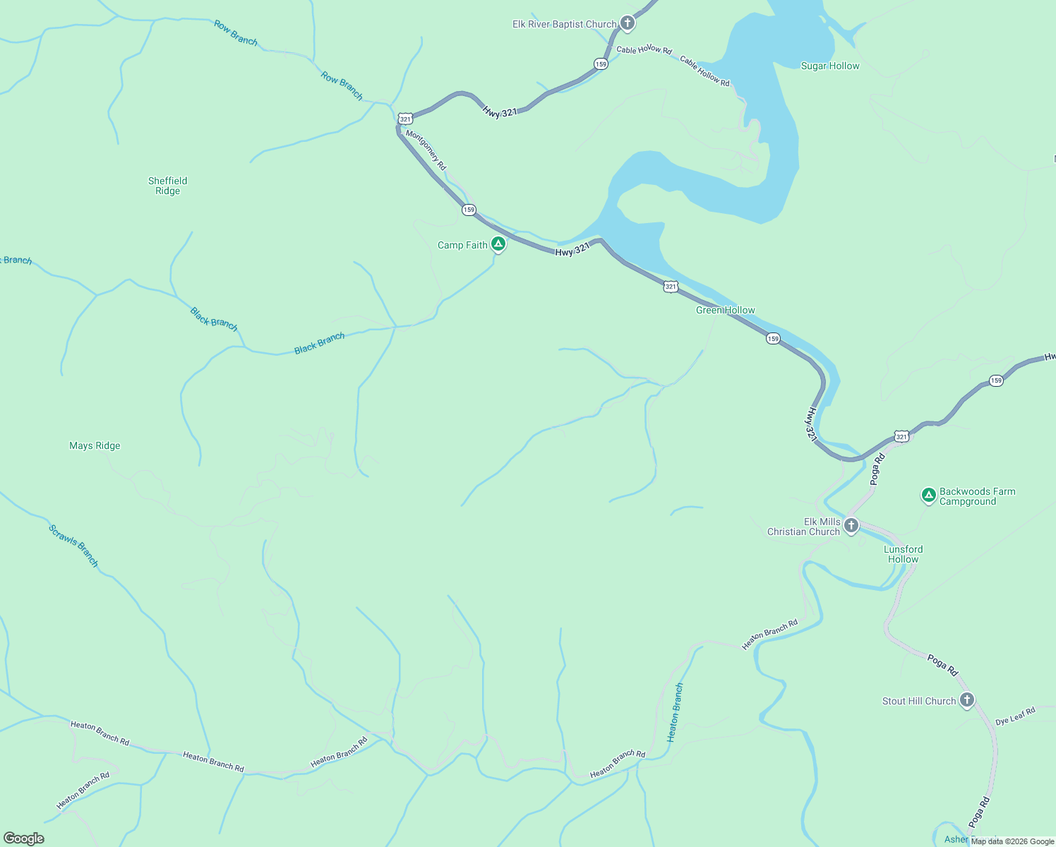map of restaurants, bars, coffee shops, grocery stores, and more near 222 Green Hollow Road in Butler