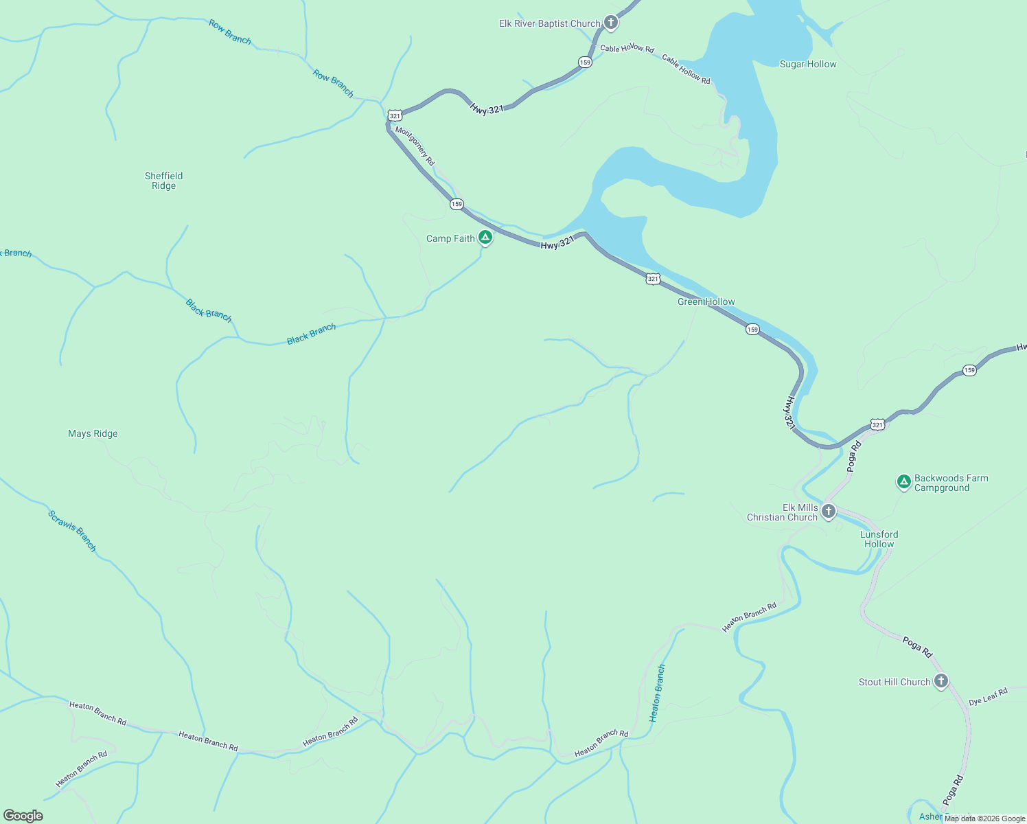 map of restaurants, bars, coffee shops, grocery stores, and more near 222 Green Hollow Rd in Butler
