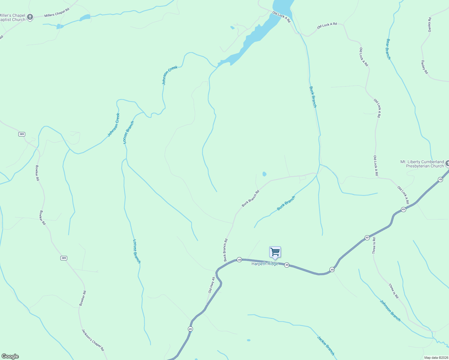 map of restaurants, bars, coffee shops, grocery stores, and more near in Chapmansboro