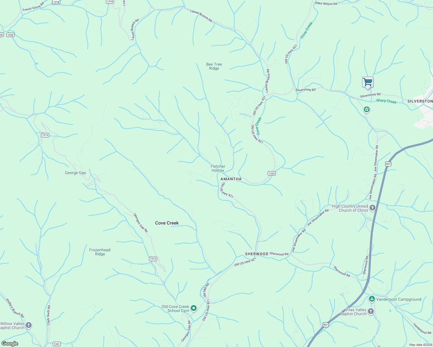 map of restaurants, bars, coffee shops, grocery stores, and more near 122 Old Barn Road in Vilas