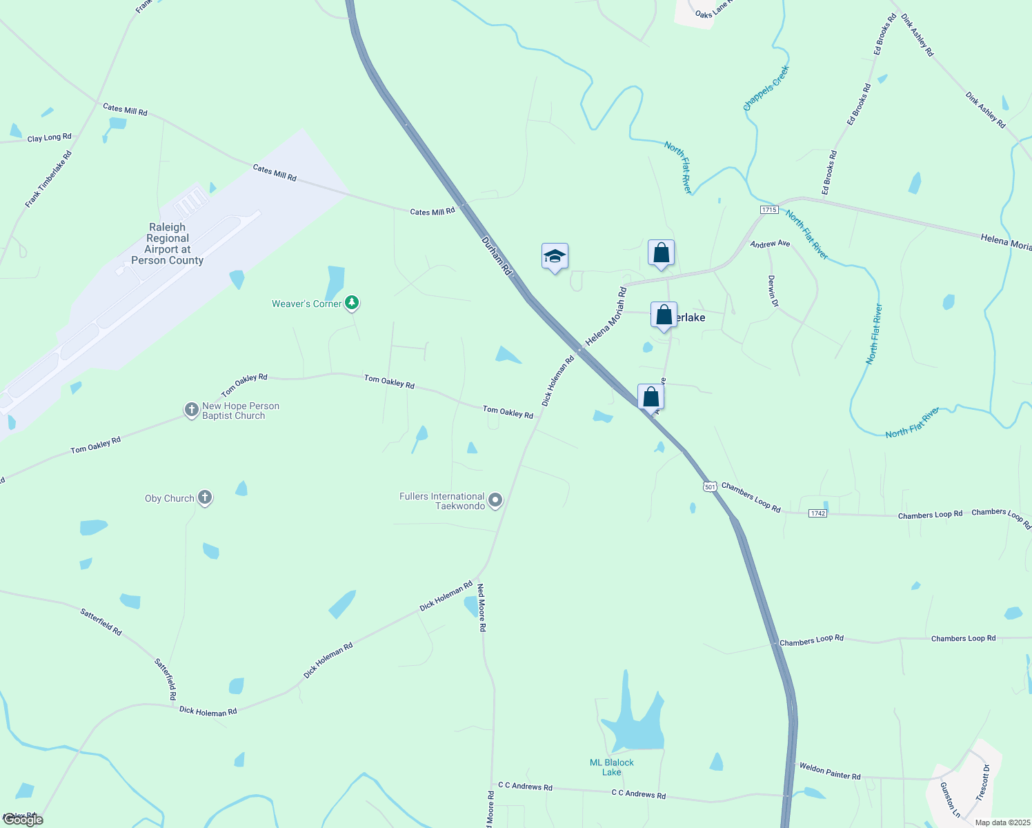 10 Tom Oakley Road, Timberlake NC Walk Score