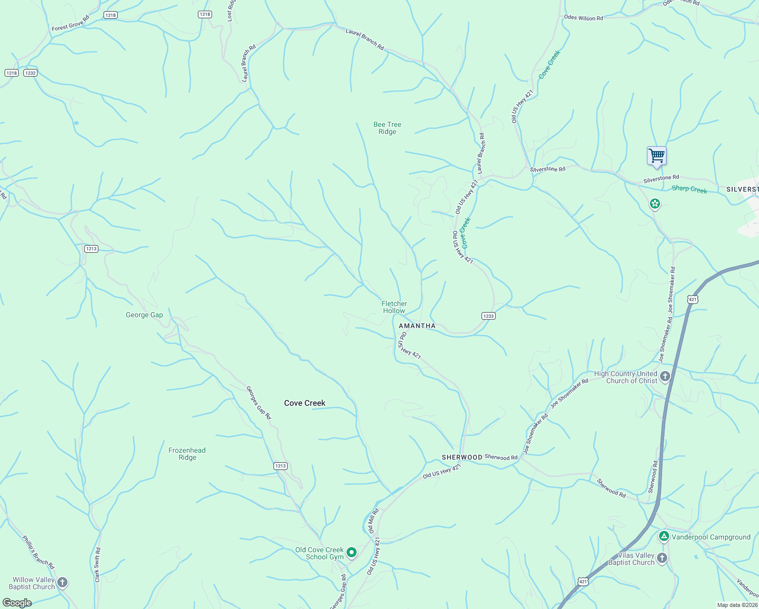 map of restaurants, bars, coffee shops, grocery stores, and more near 122 Old Barn Road in Vilas