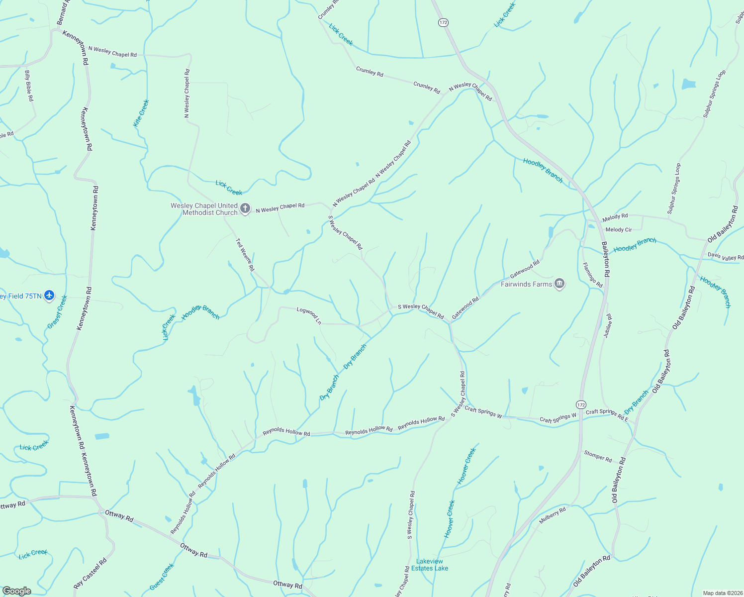 map of restaurants, bars, coffee shops, grocery stores, and more near 50 Logwood Lane in Greeneville