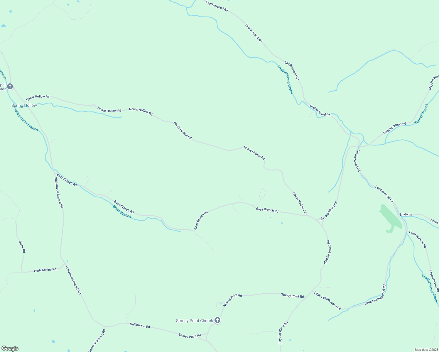 map of restaurants, bars, coffee shops, grocery stores, and more near 1275 Boaz Branch Road in Vanleer