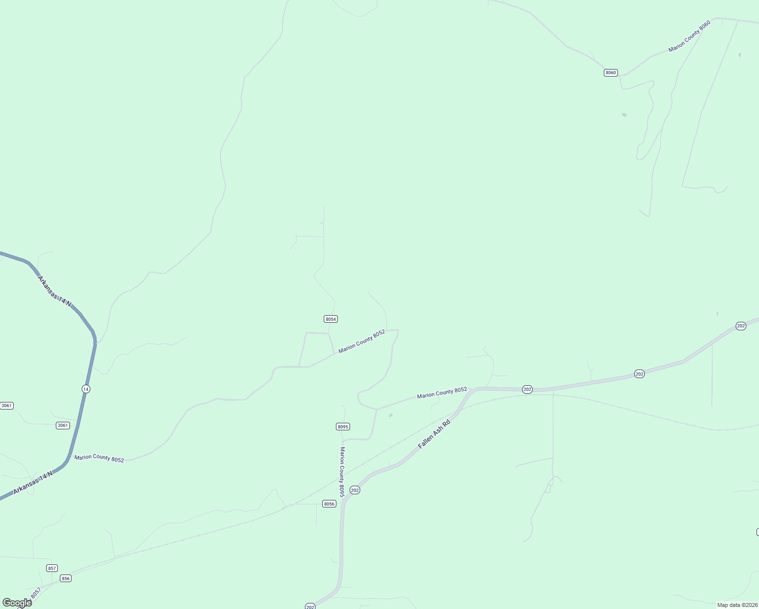 map of restaurants, bars, coffee shops, grocery stores, and more near 160 Valley Springs Lane in Yellville