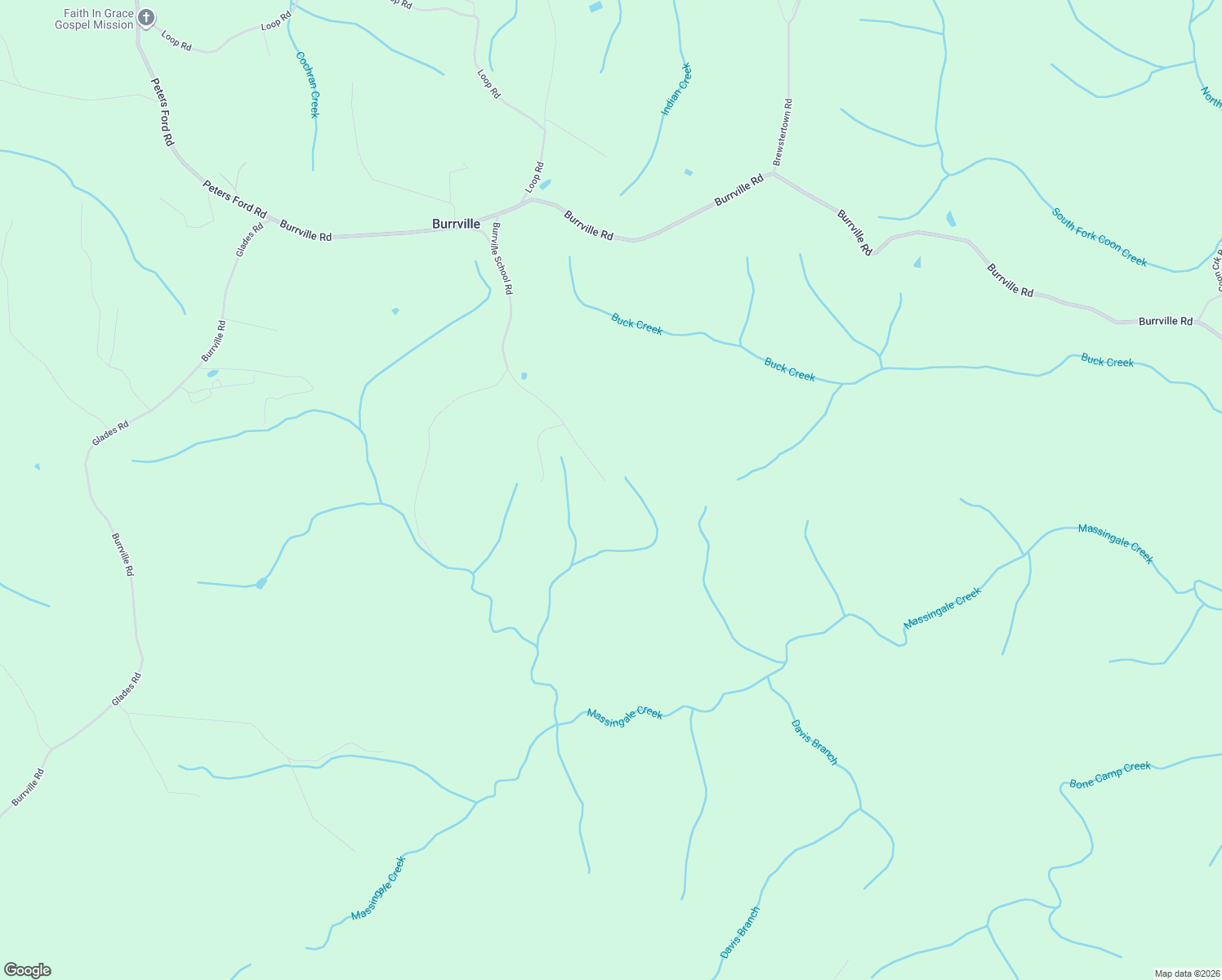 map of restaurants, bars, coffee shops, grocery stores, and more near 144 Gunter Place in Sunbright