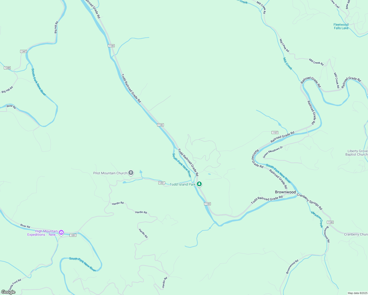 map of restaurants, bars, coffee shops, grocery stores, and more near 1786 Panorama Drive in Todd