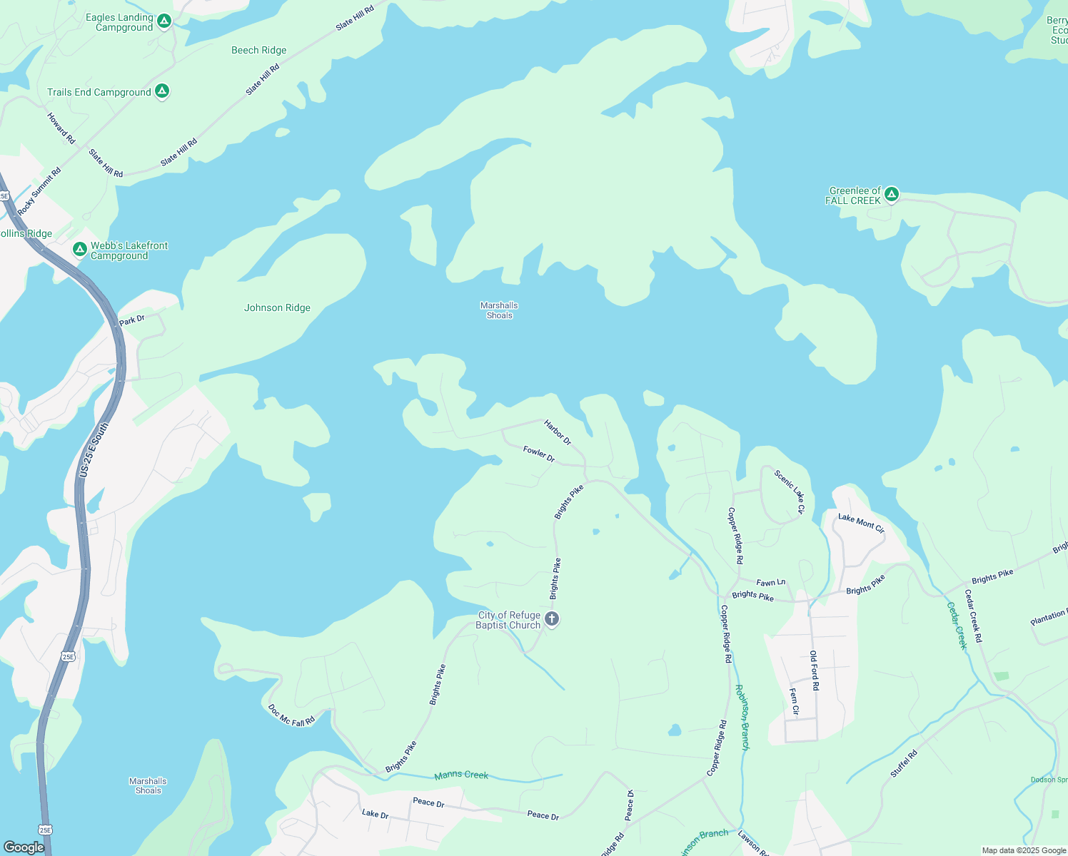 map of restaurants, bars, coffee shops, grocery stores, and more near 4718 Harbor Drive in Morristown