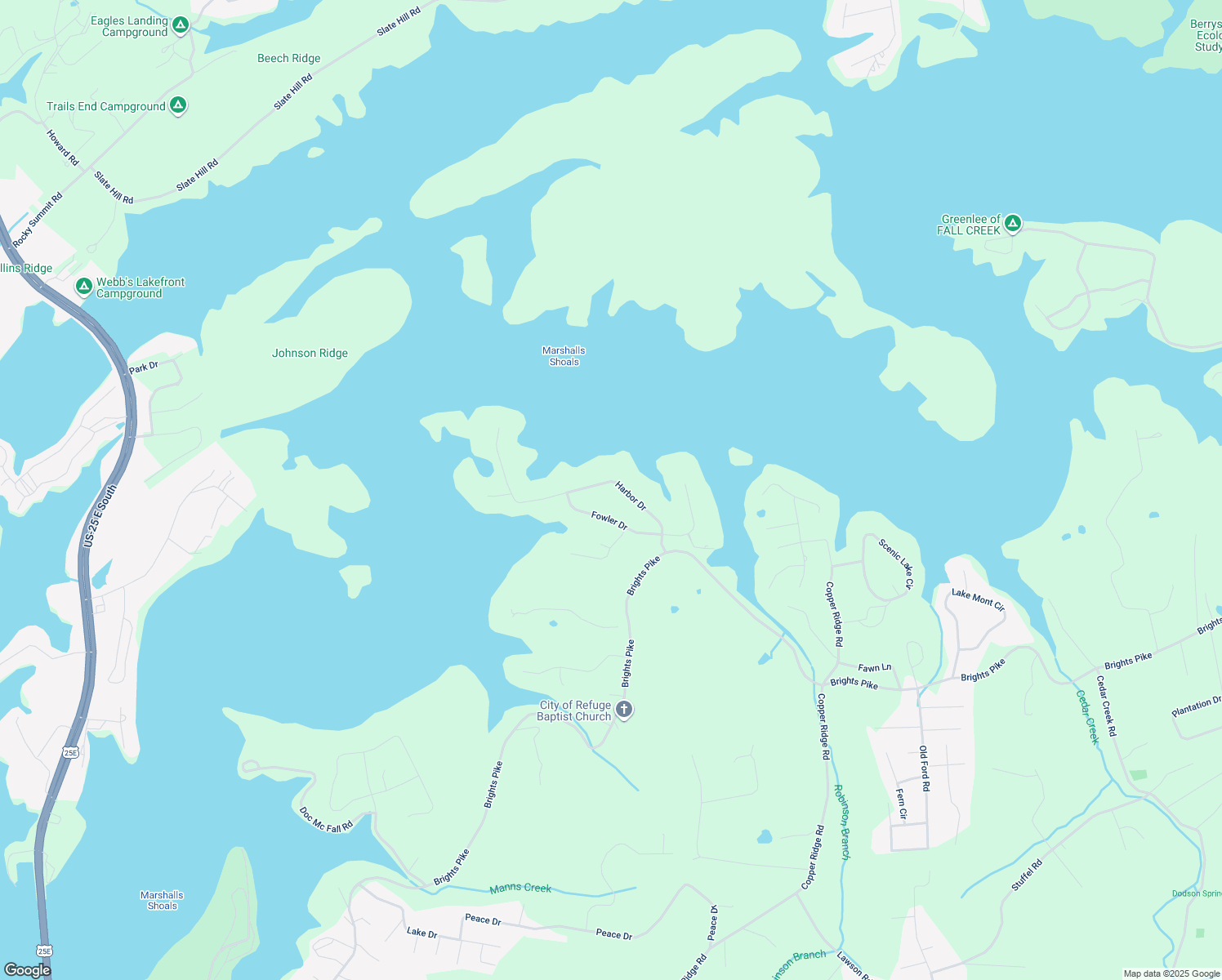 map of restaurants, bars, coffee shops, grocery stores, and more near 4718 Harbor Dr in Morristown