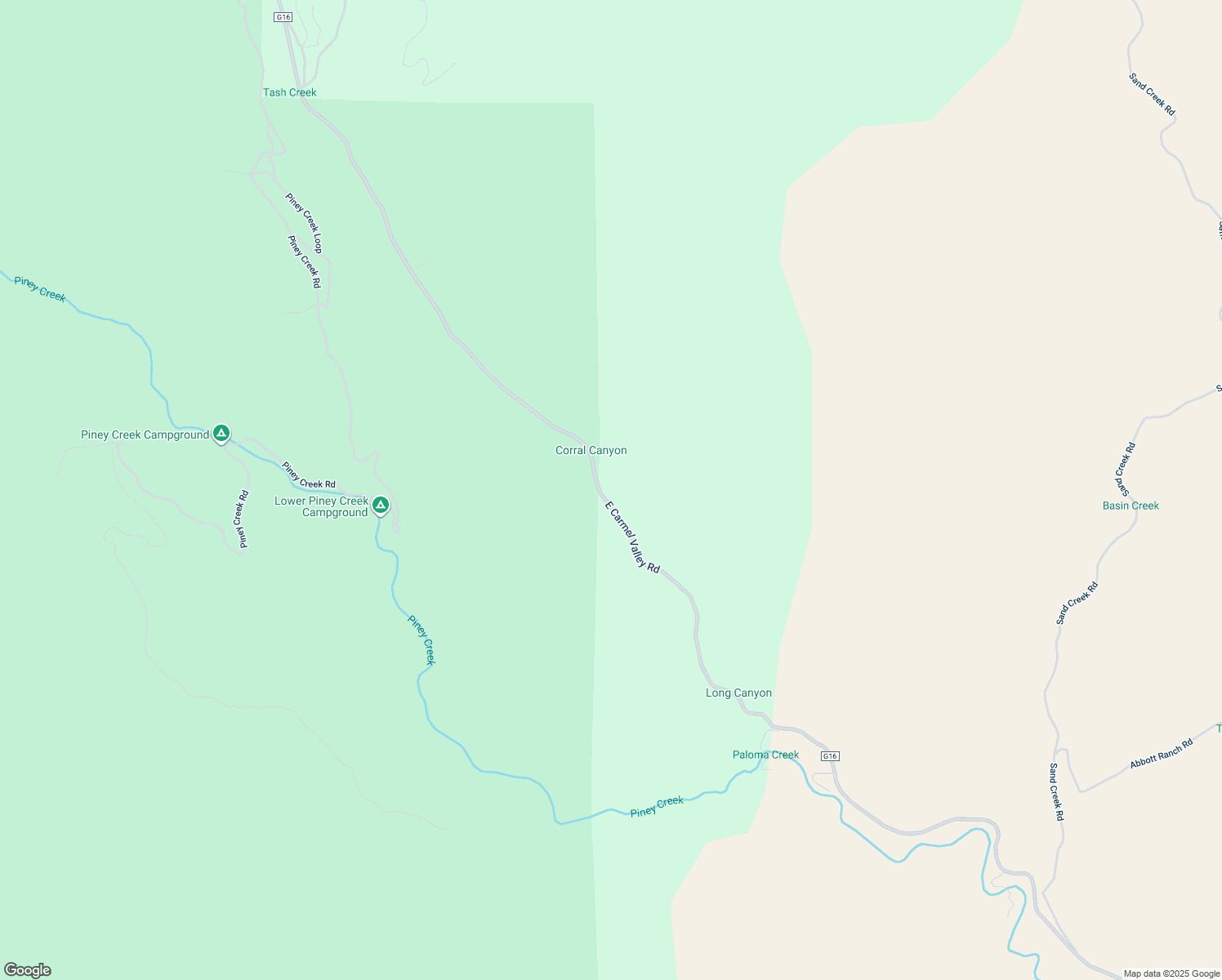 map of restaurants, bars, coffee shops, grocery stores, and more near 44175 East Carmel Valley Road in Greenfield