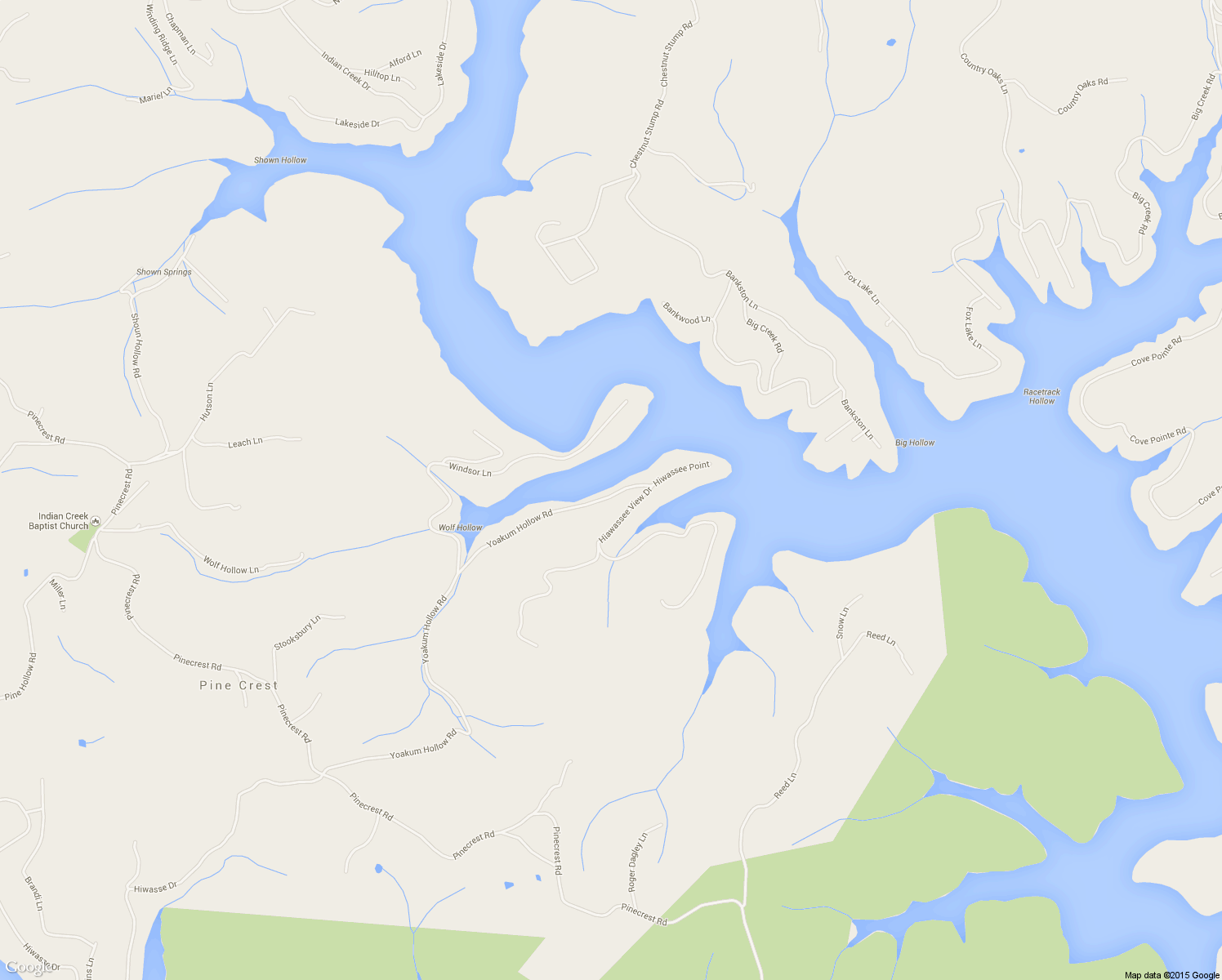 map of restaurants, bars, coffee shops, grocery stores, and more near 857 Yoakum Hollow Road in Jacksboro