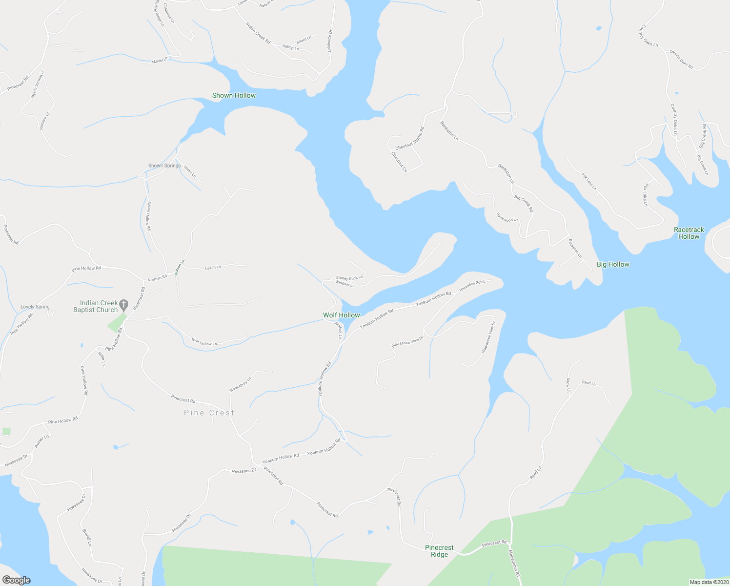map of restaurants, bars, coffee shops, grocery stores, and more near 426 Windsor Lane in Jacksboro