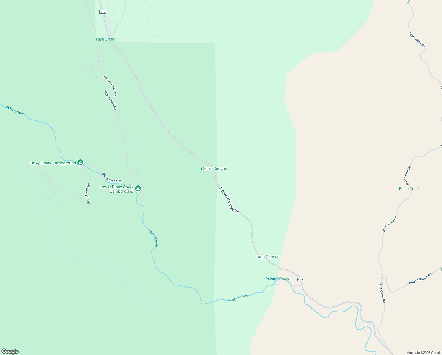 map of restaurants, bars, coffee shops, grocery stores, and more near 44175 East Carmel Valley Road in Greenfield