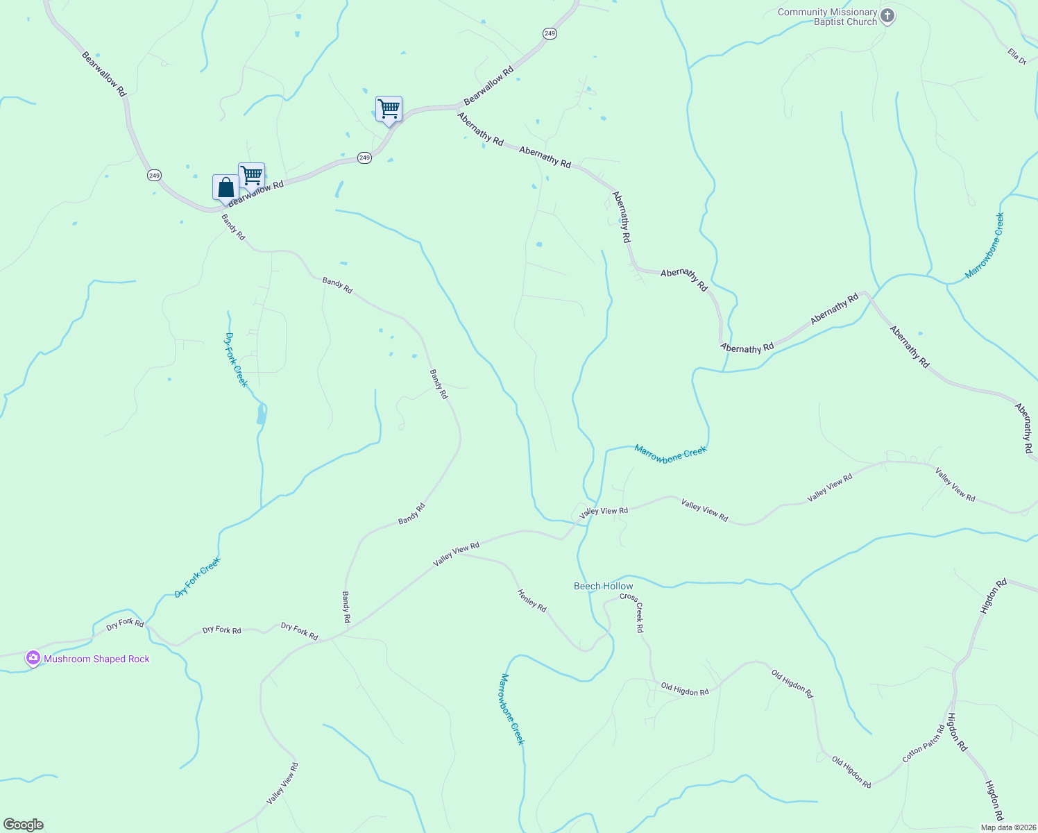 map of restaurants, bars, coffee shops, grocery stores, and more near 1356 Maplewood Road in Ashland City