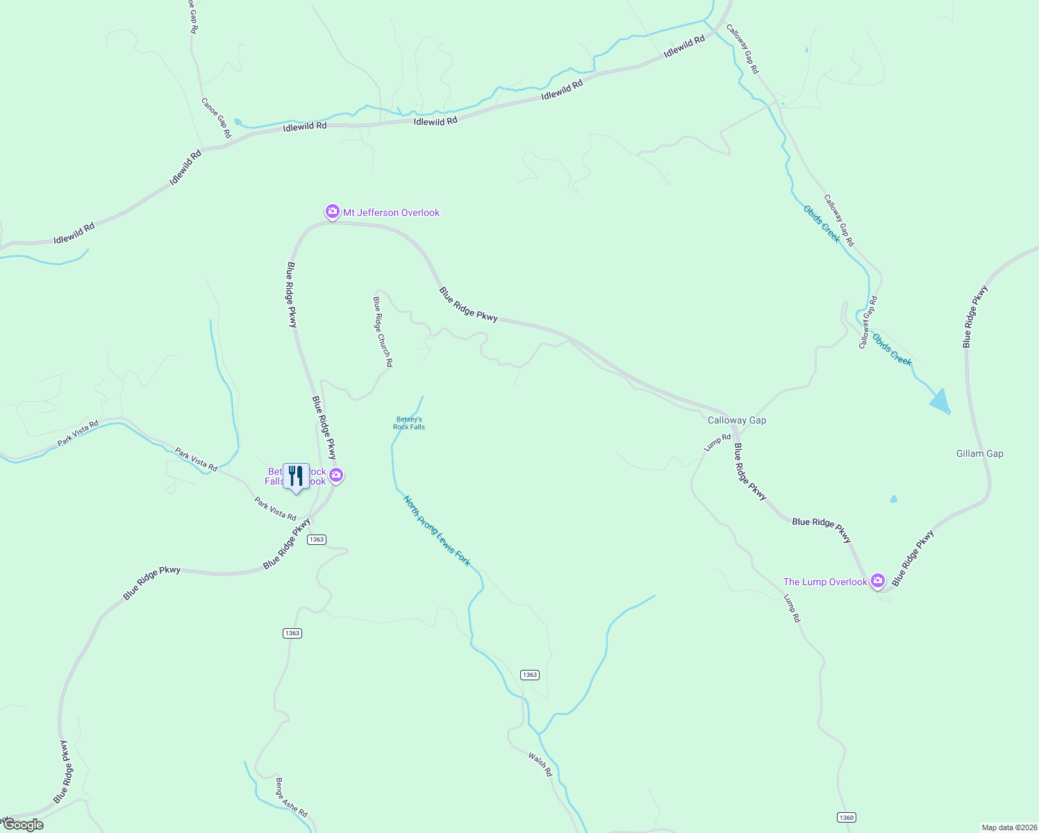 map of restaurants, bars, coffee shops, grocery stores, and more near in Obids