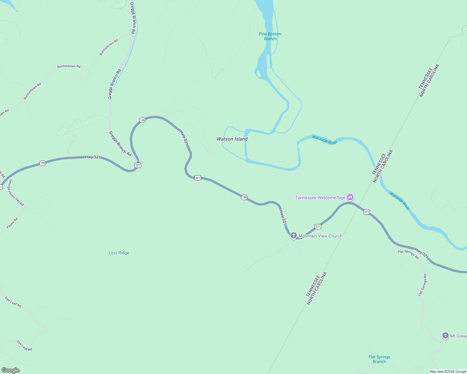 map of restaurants, bars, coffee shops, grocery stores, and more near 9011 U.S. 321 in Butler