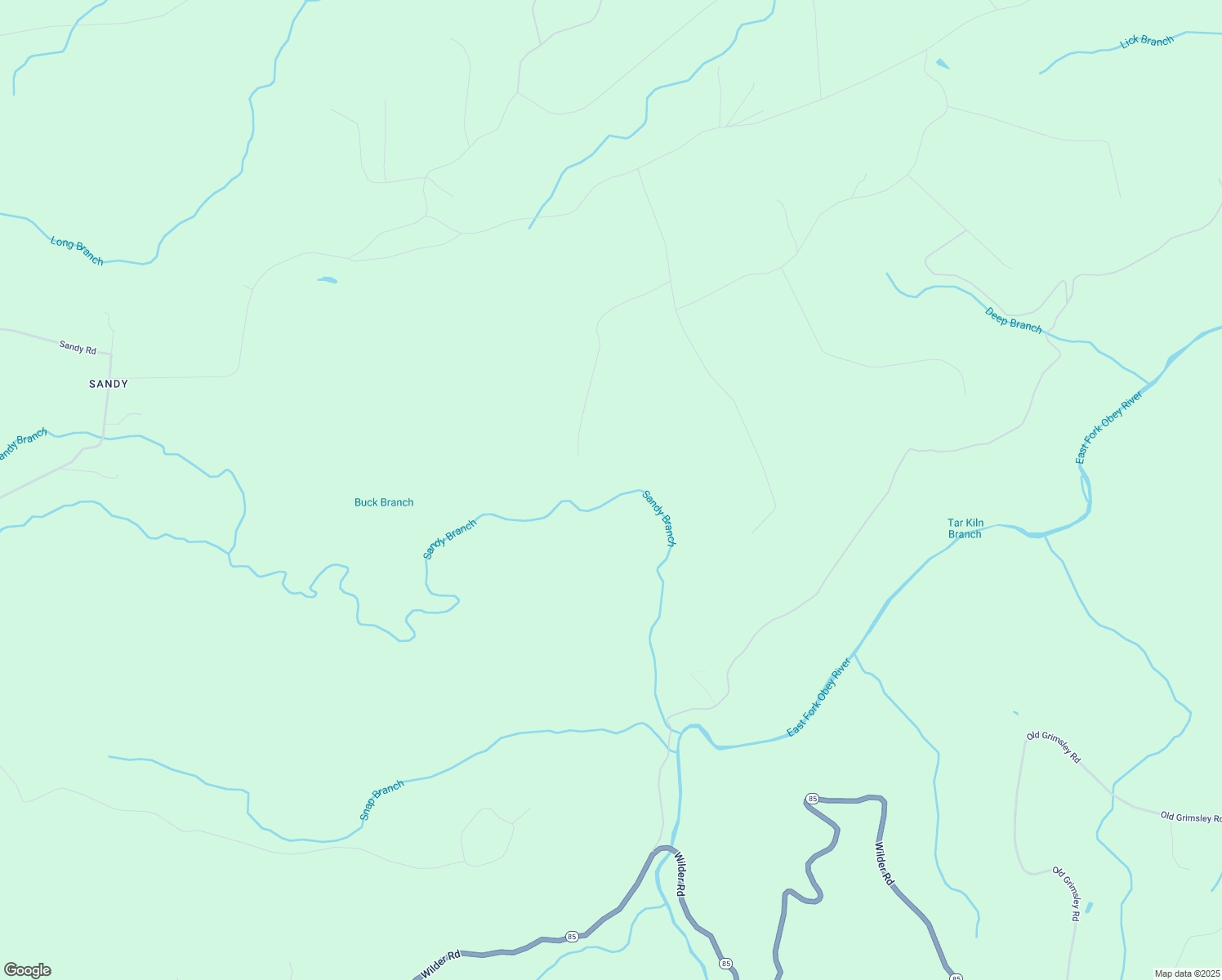 map of restaurants, bars, coffee shops, grocery stores, and more near 399 Parkstown Road in Wilder