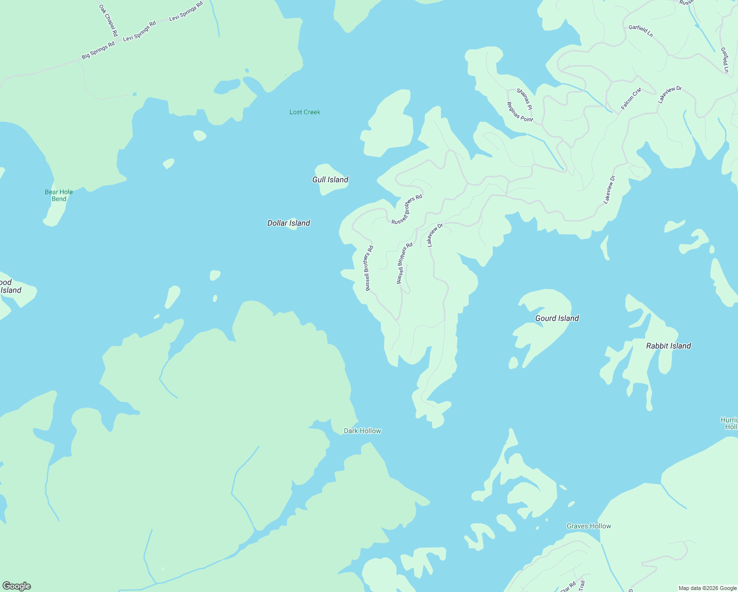 map of restaurants, bars, coffee shops, grocery stores, and more near 4567 Russell Brothers Road in Sharps Chapel