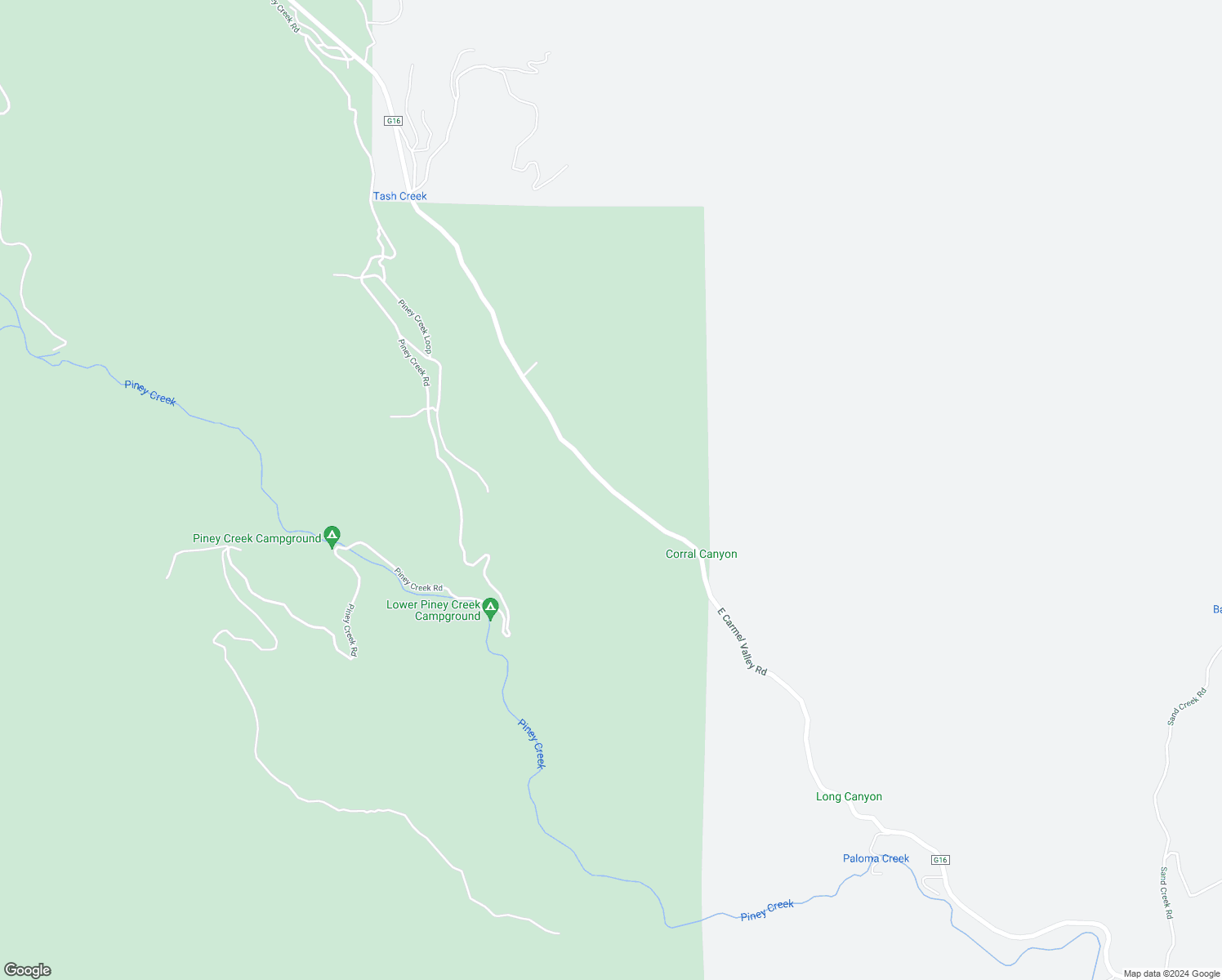 map of restaurants, bars, coffee shops, grocery stores, and more near 43575 East Carmel Valley Road in Greenfield