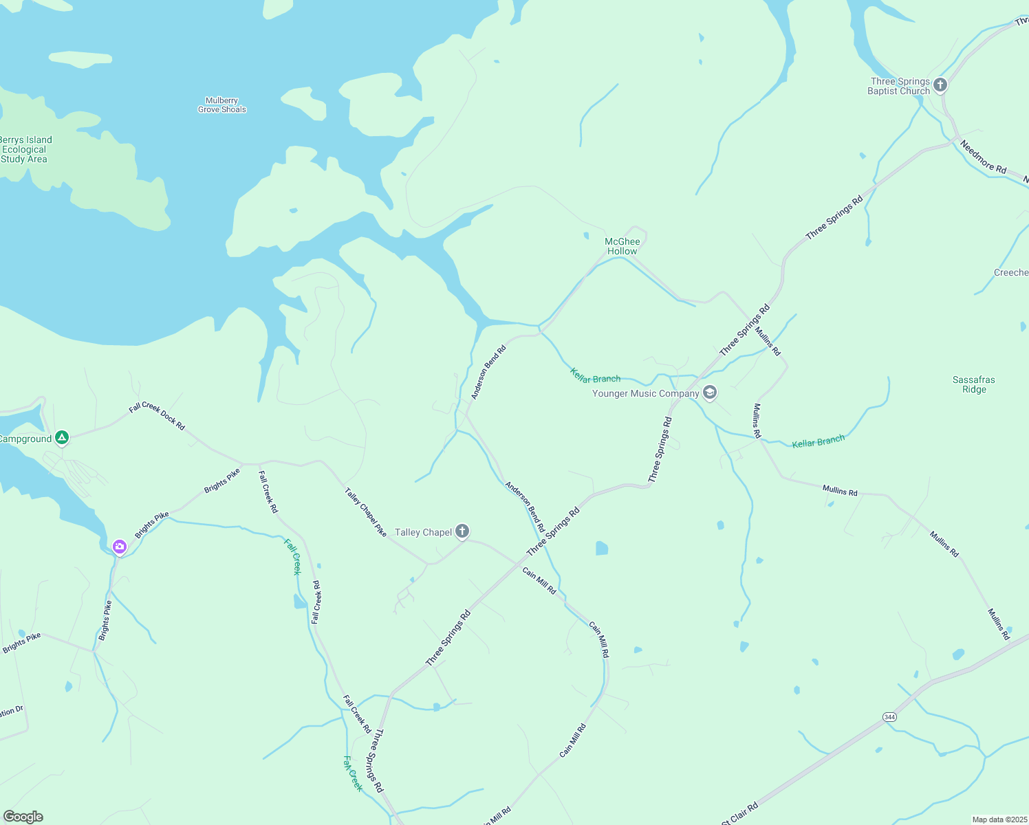 map of restaurants, bars, coffee shops, grocery stores, and more near 2114 Anderson Bend Rd in Hamblen