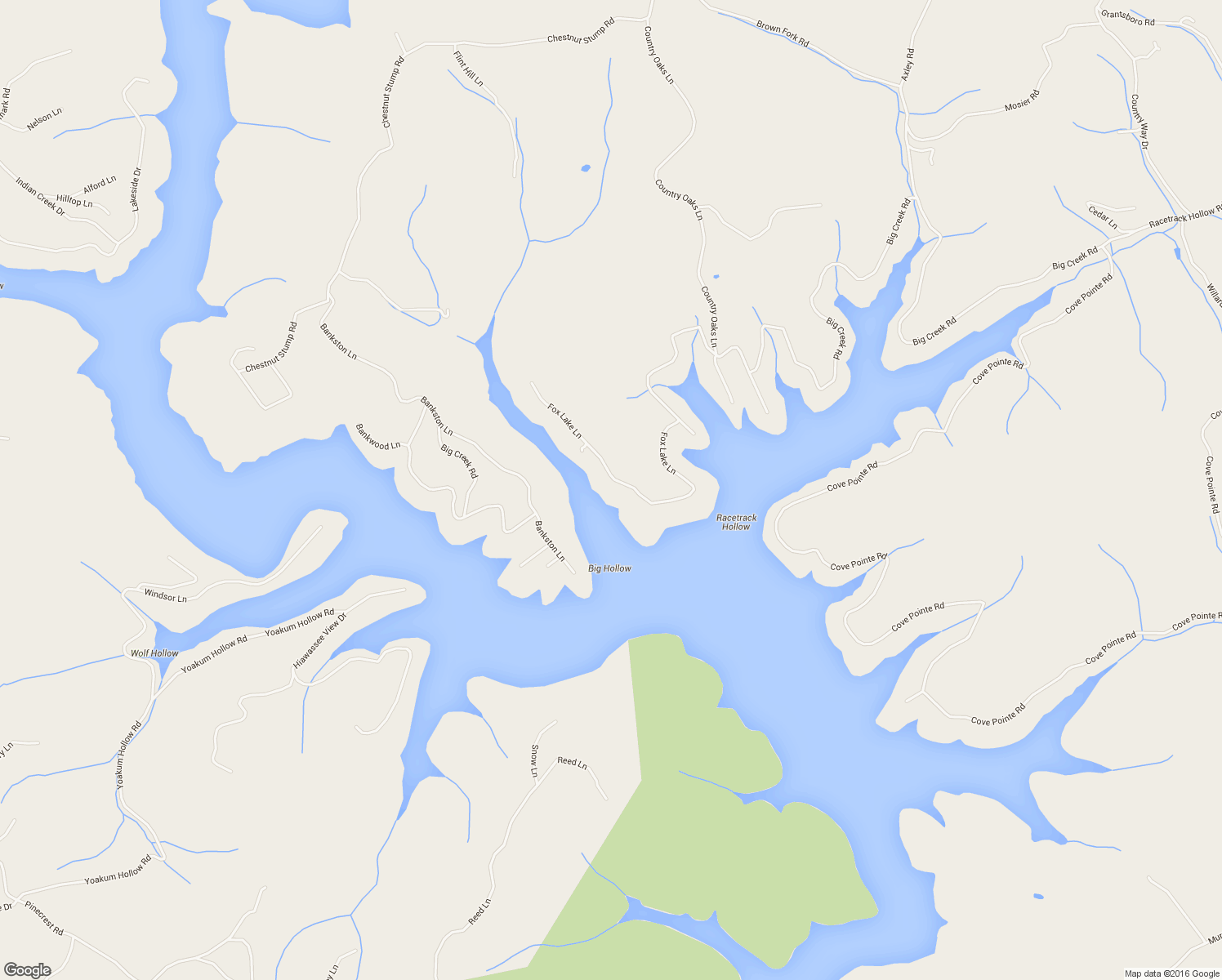 map of restaurants, bars, coffee shops, grocery stores, and more near 623 Fox Lake Lane in LaFollette